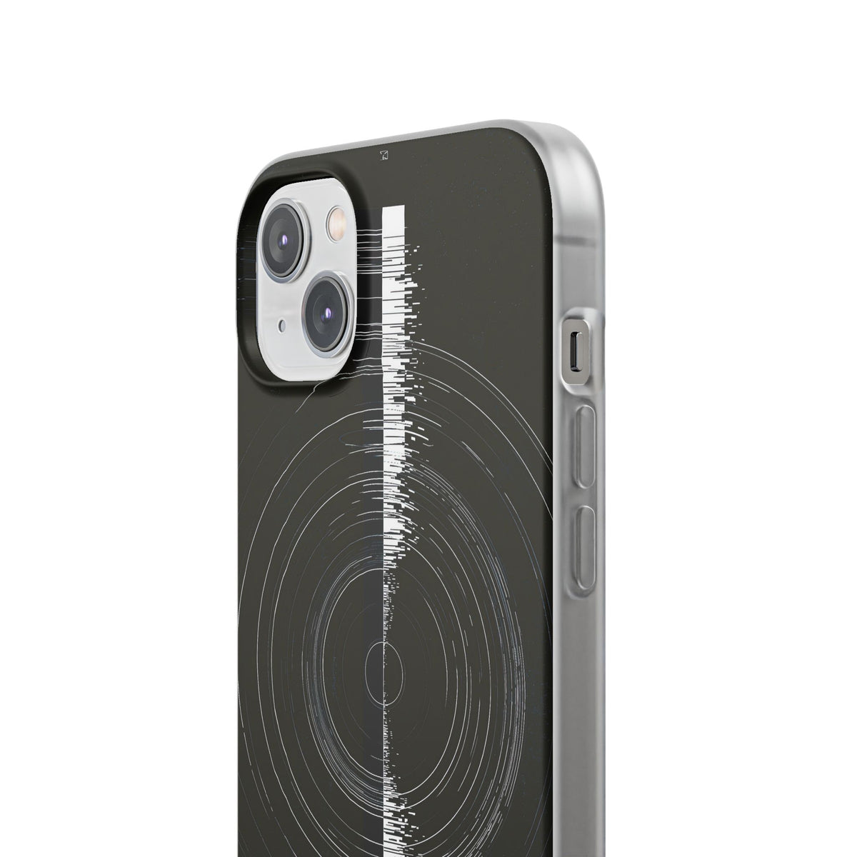 Black Lite Phone Case for iPhone - Obsidian Orbital Signal