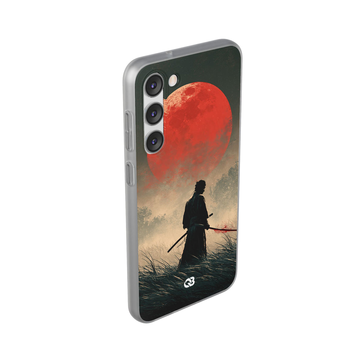 Crimson Moon Ronin · Lite Phone Case for Samsung · Red