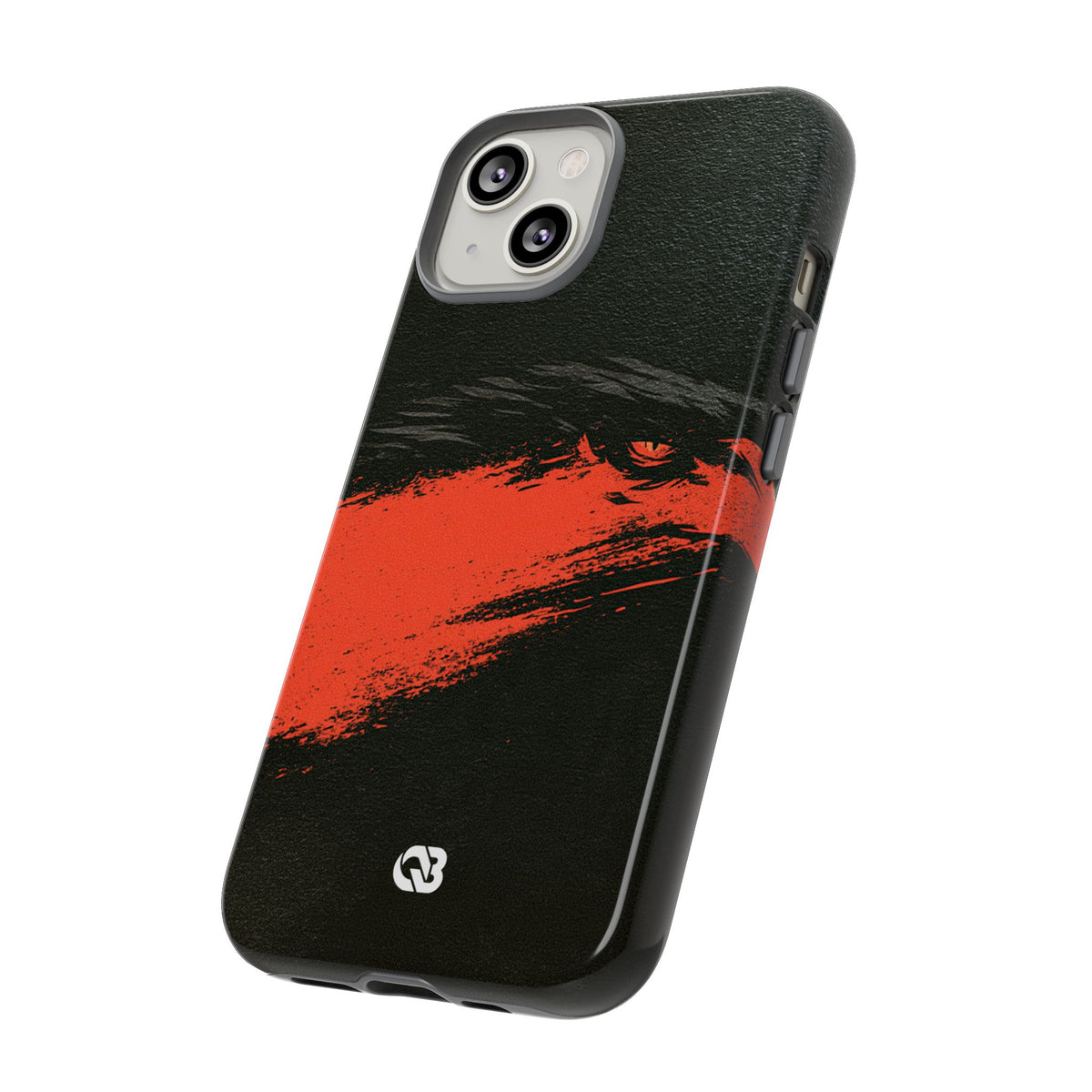 Crimson Raptor Noir · Tough Phone Case for iPhone · Black