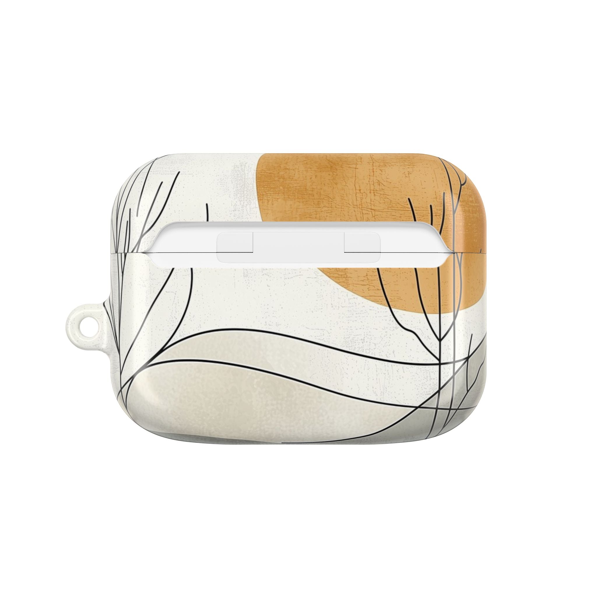 Orange Eclipse Trees - AirPods Case