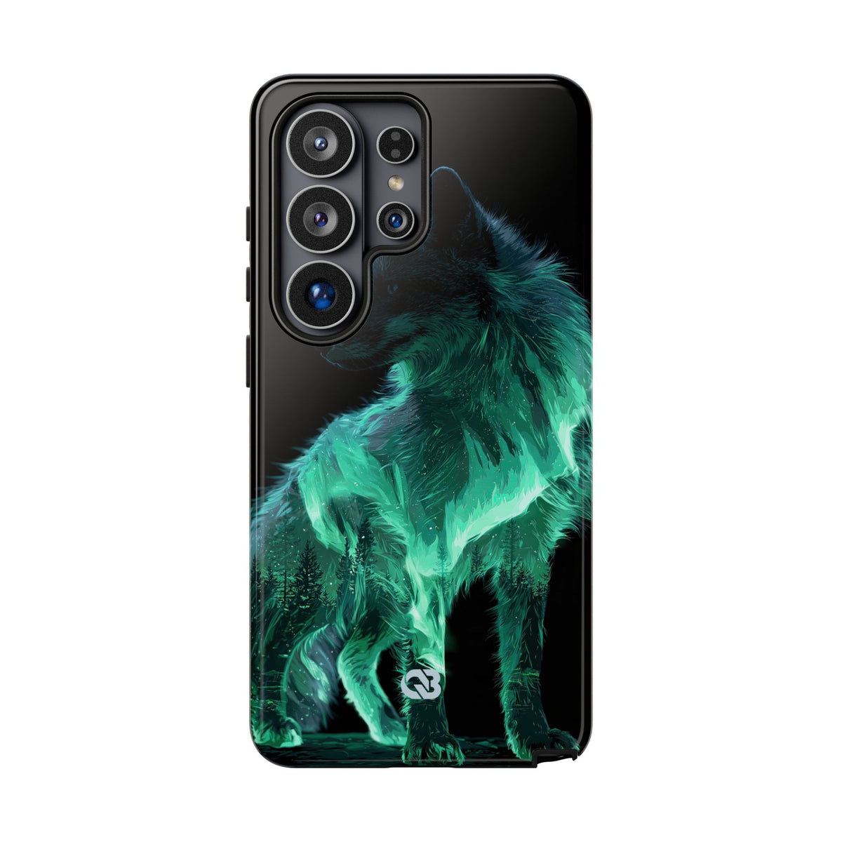Nordic Aurora Fox · Tough Phone Case for Samsung · Teal