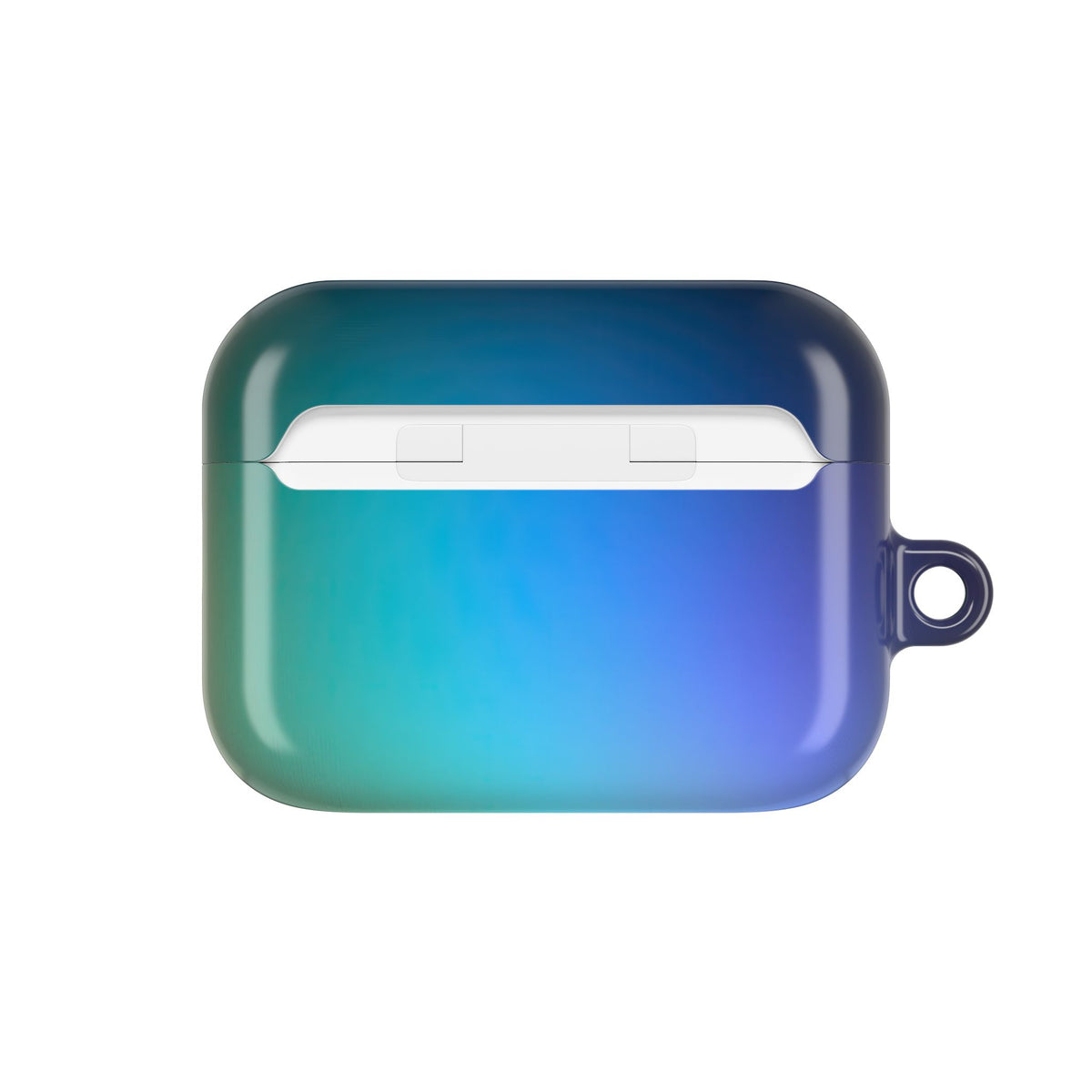 Prismatic Flare · Hard Case for AirPods & AirPods Pro · Blue