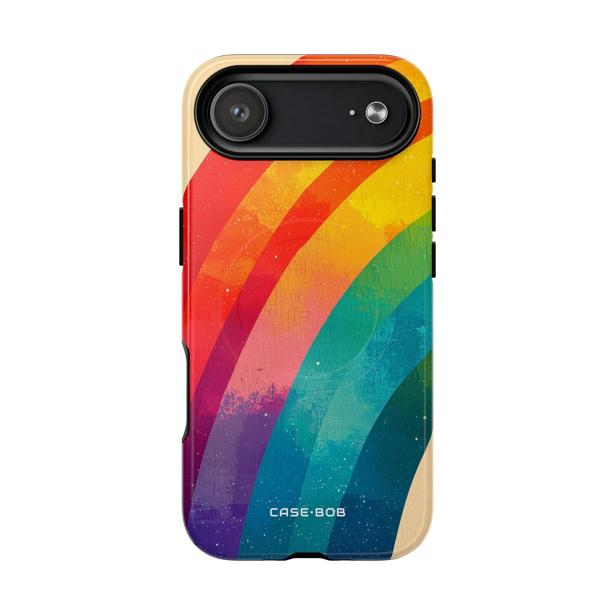 Textured Rainbow Arc iPhone 17 Air Case - Tough+ - CASE•BOB
