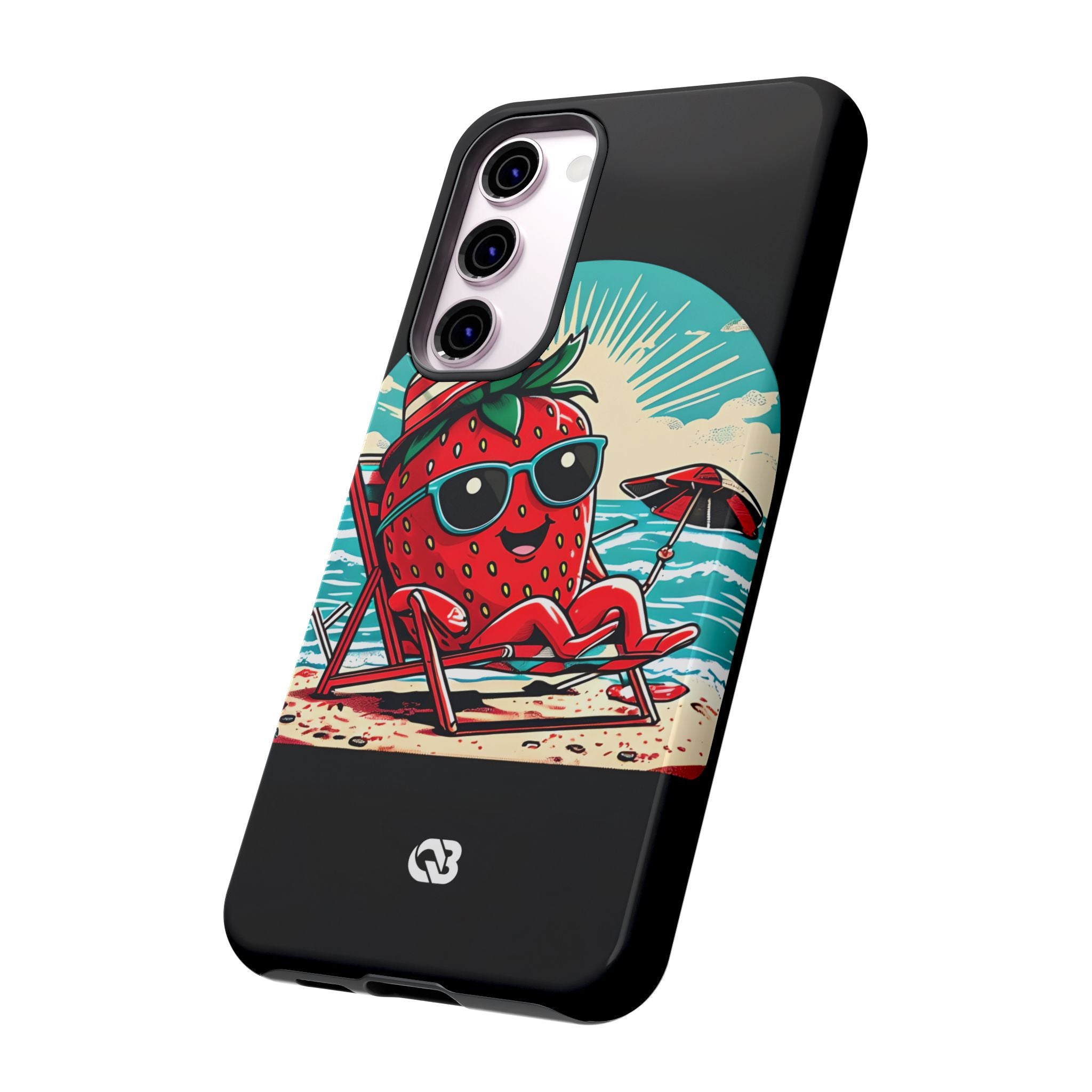 Retro Coastal Berry · Tough Mobilskal för Samsung