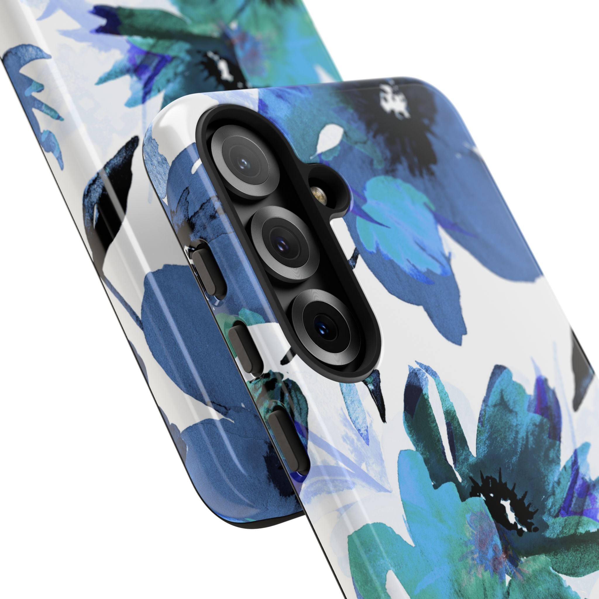 Blue Blossom Radiance Samsung S25 Plus Case - Tough