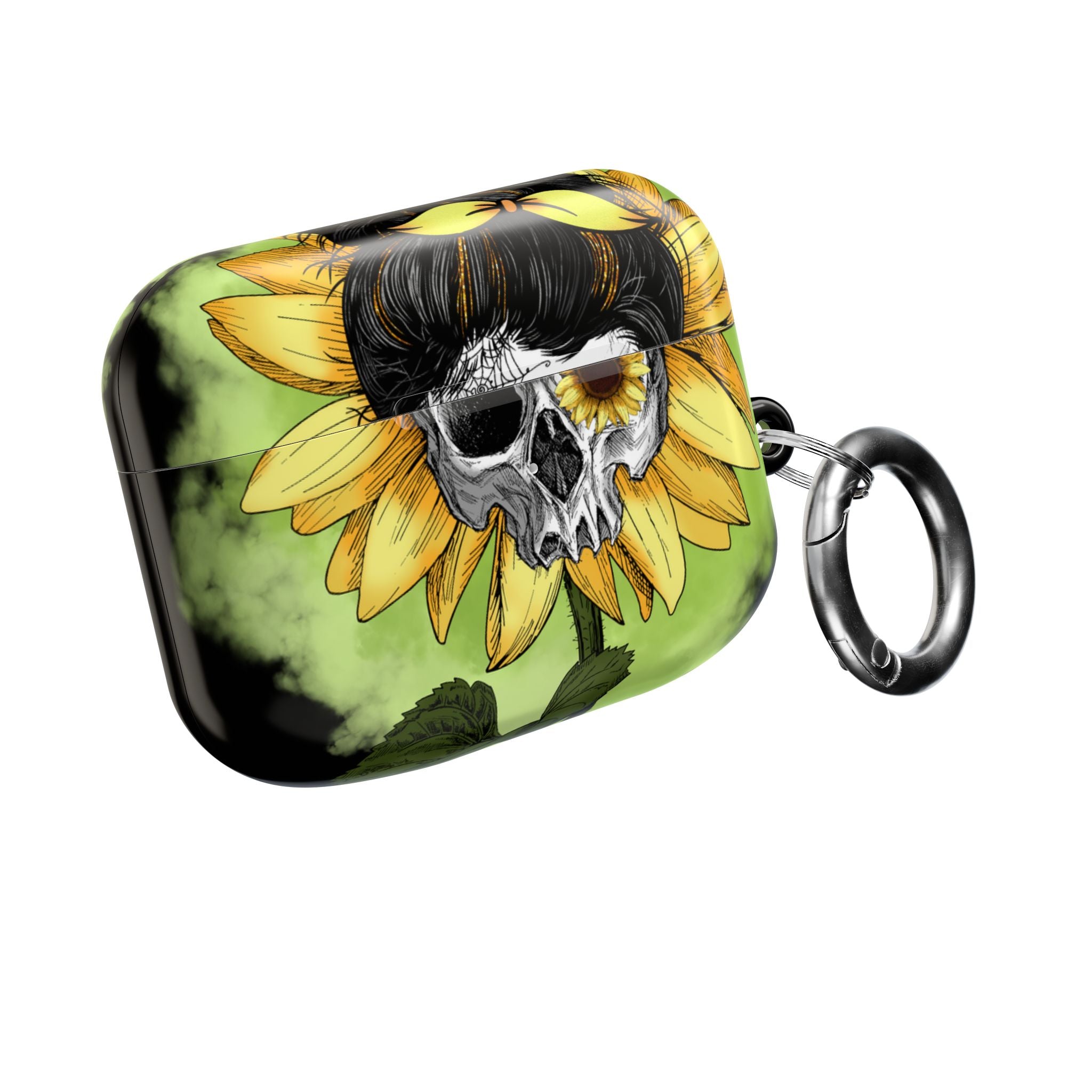 Skull Sunflower - AirPods Case