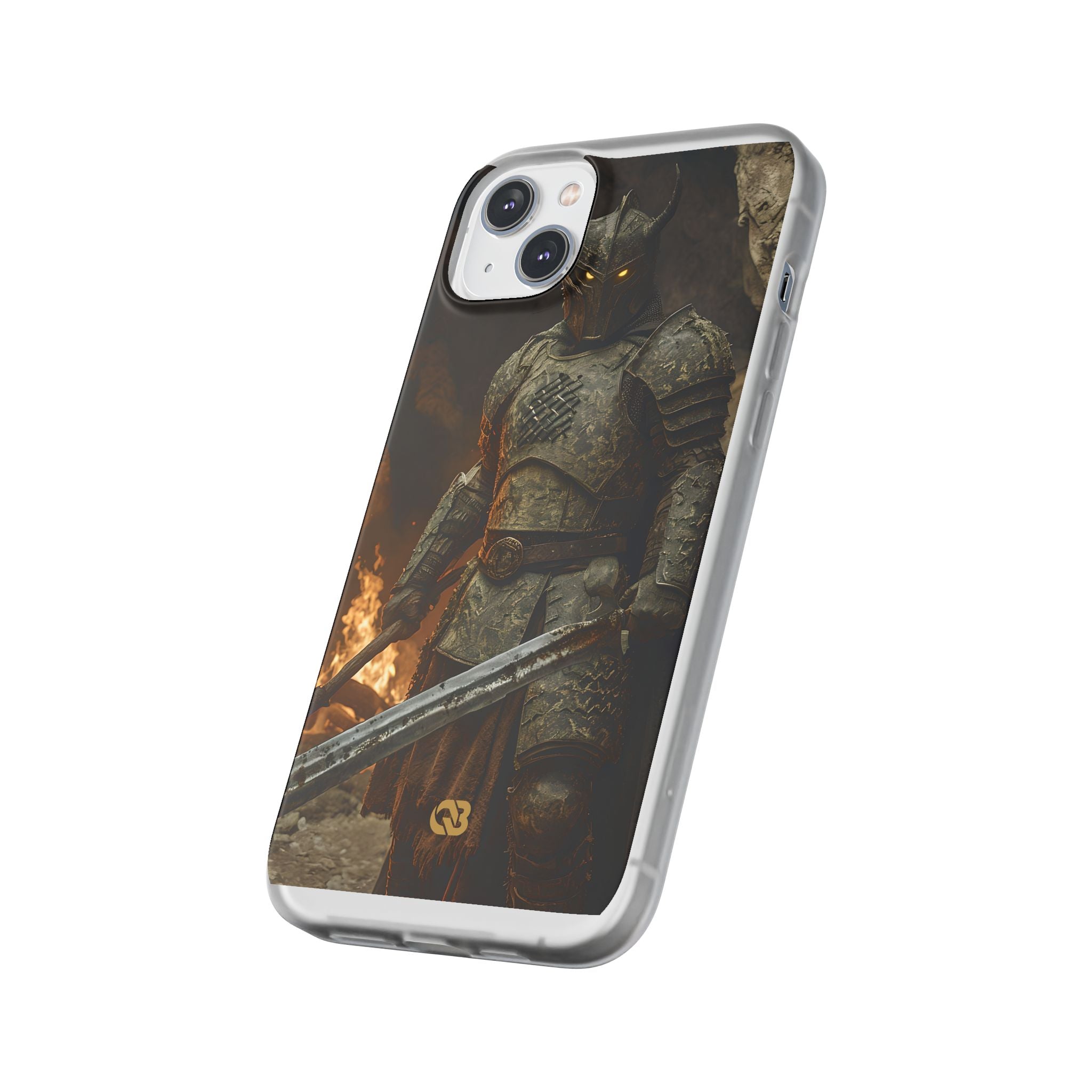 Ash Stone Knight · Soft Hoesje voor iPhone