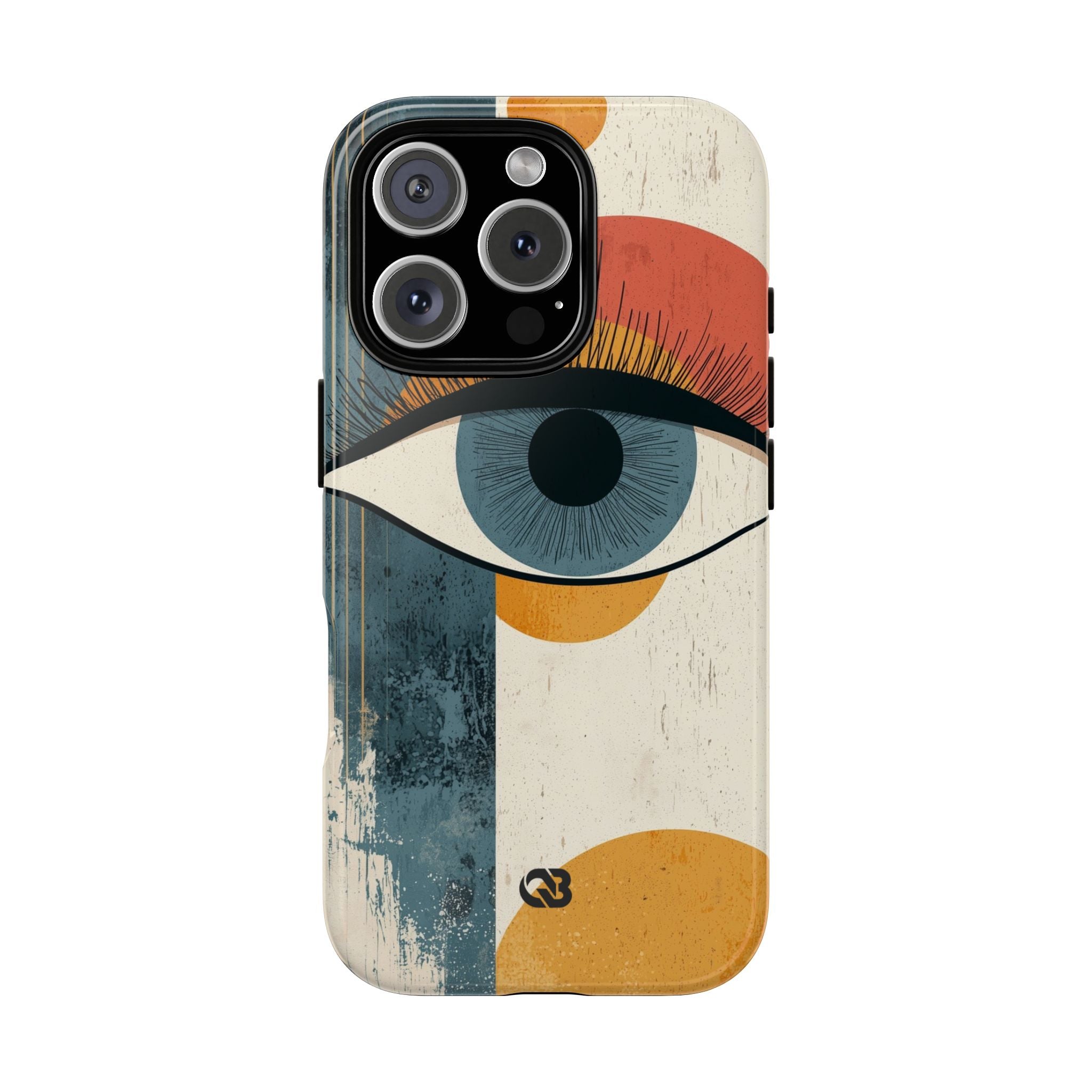 Distressed Azure Ocular · Tough Phone Case for iPhone