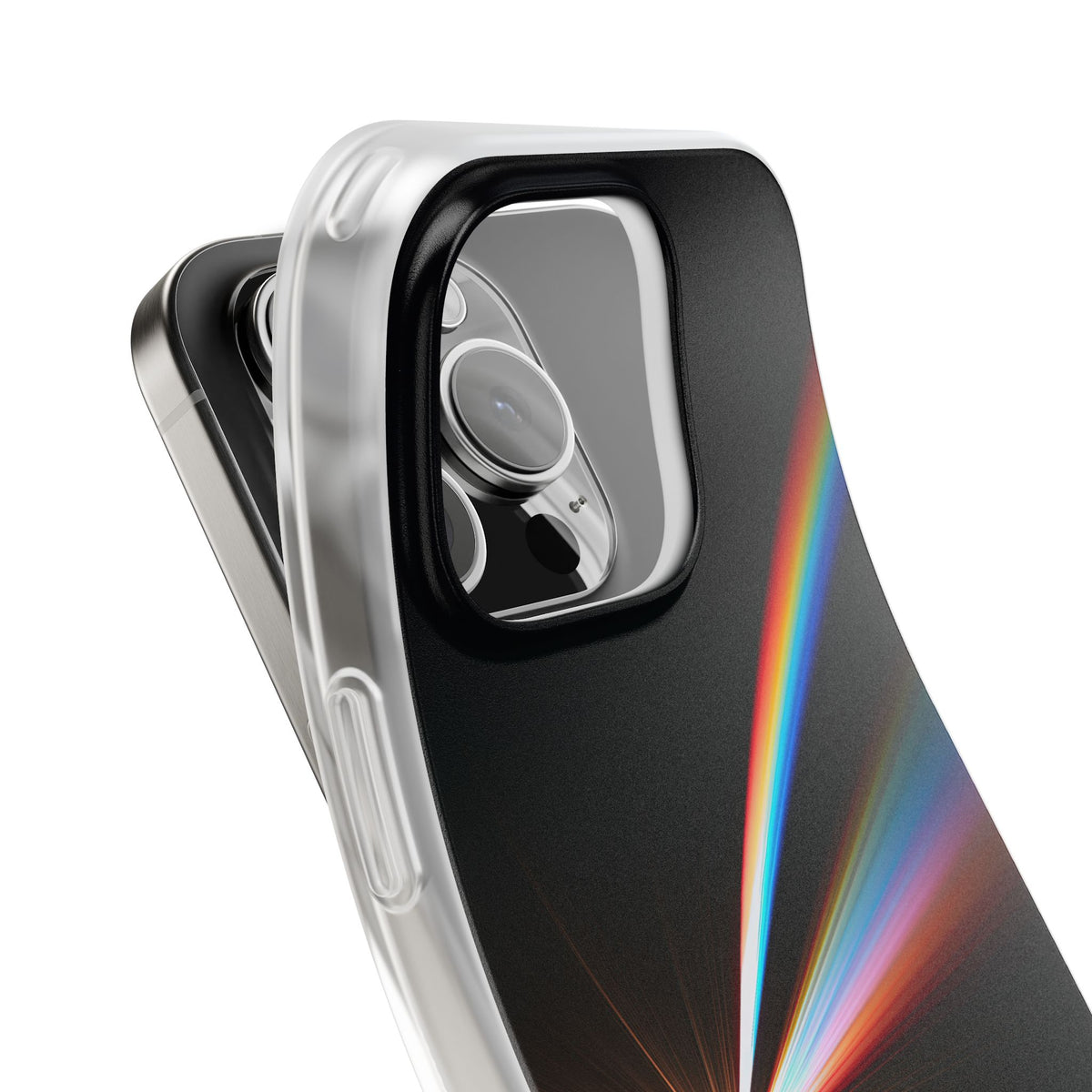 Spectral Refraction · Lite Phone Case for iPhone · Black