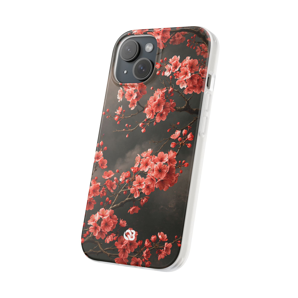 Dark Sakura Nocturne · Lite Phone Case for iPhone · Black