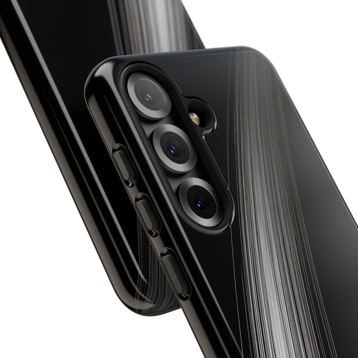 Black Tough Phone Case for Samsung - Linear Velocity Beam