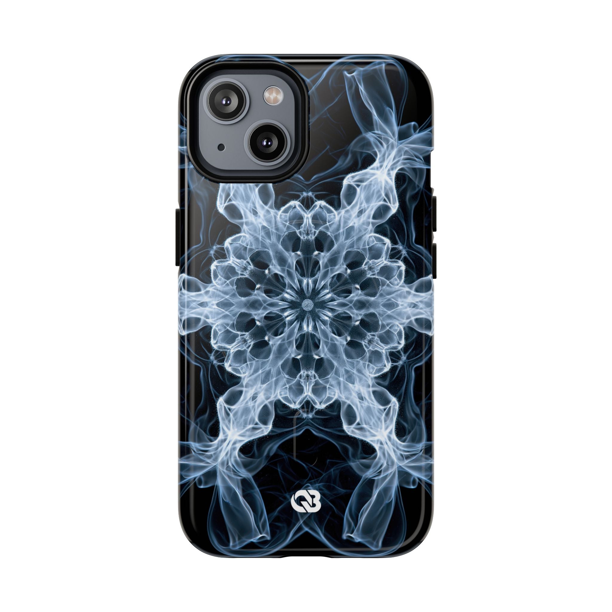 Blue Tough 2.0 Magsafe Phone Case for iPhone - Glacial Smoke Crown