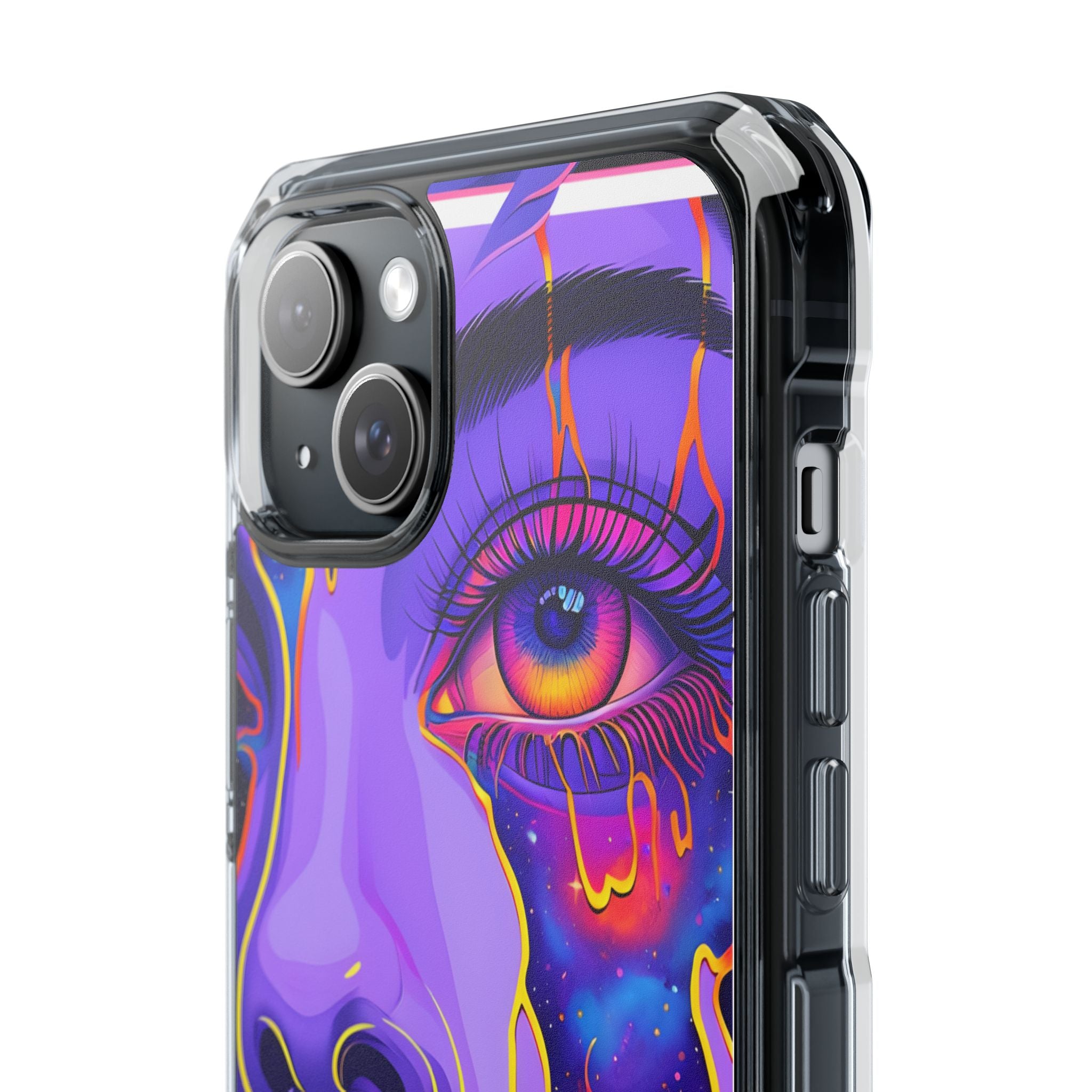 Violet Cosmic Gaze · Impact Custodia per iPhone · Magsafe