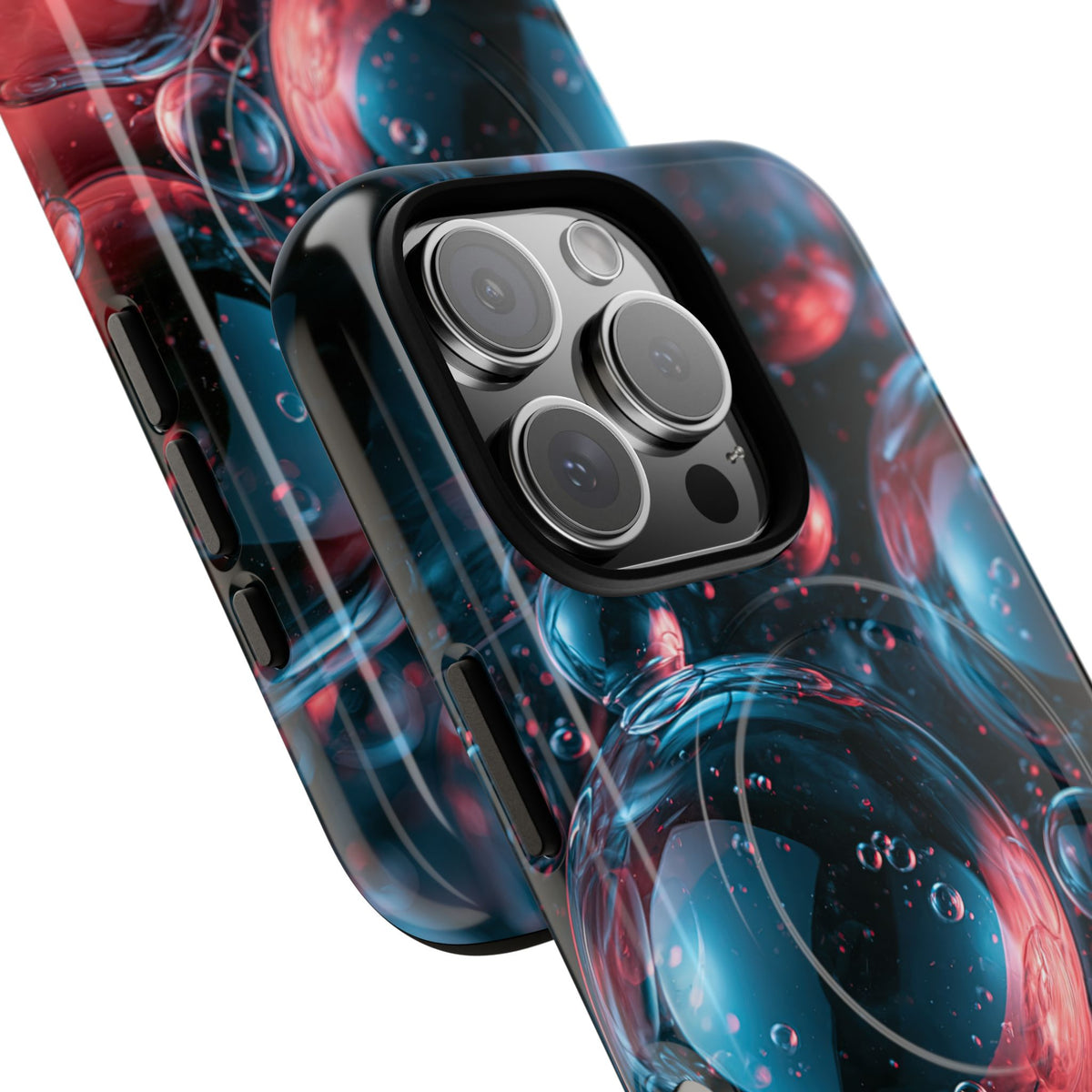 Aqua Gel Spheres · Tough 2.0 Magnetic Phone Case for iPhone · Blue