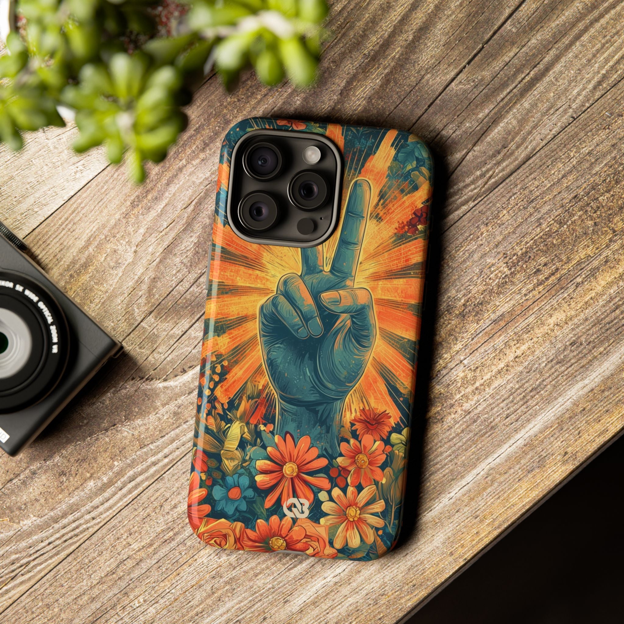 Radiant Peace Bloom · Tough Phone Case for iPhone