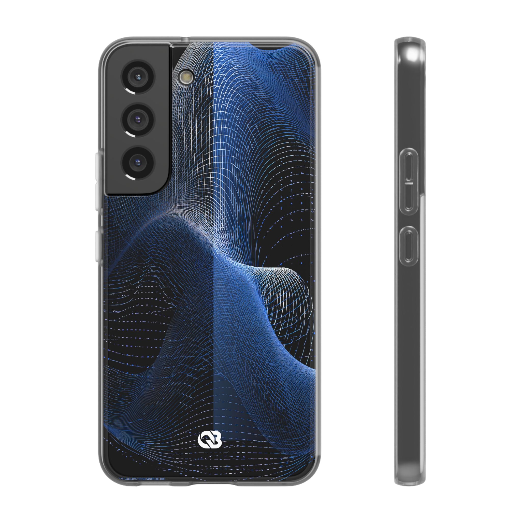 Blue Lite Phone Case for Samsung - Electric Blue Flux