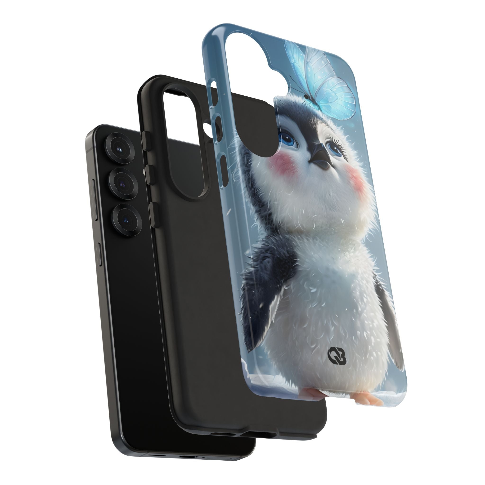 Frosty Penguin Glow · Tough Phone Case for Samsung