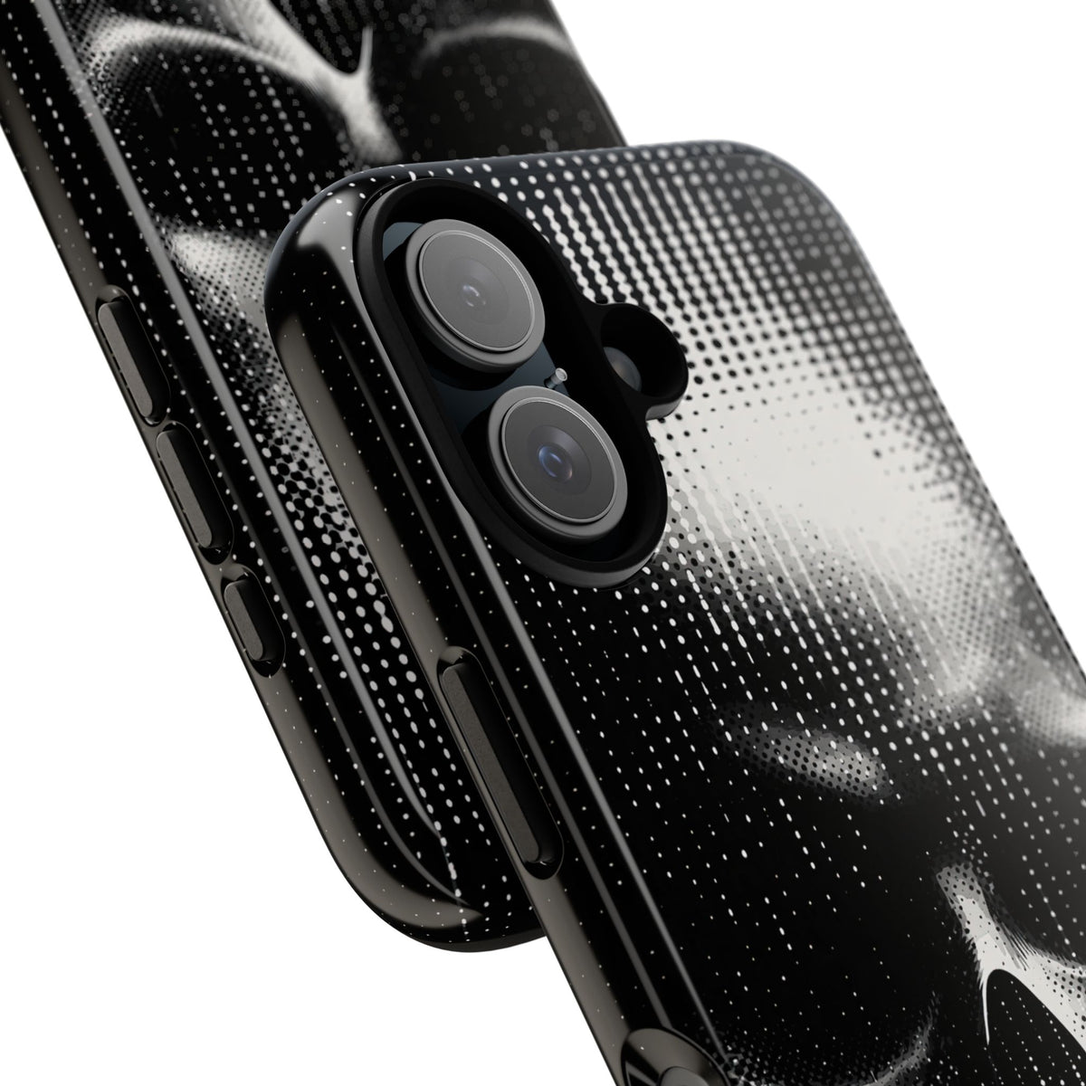 Raster Phantom · Tough Phone Case for iPhone · Black