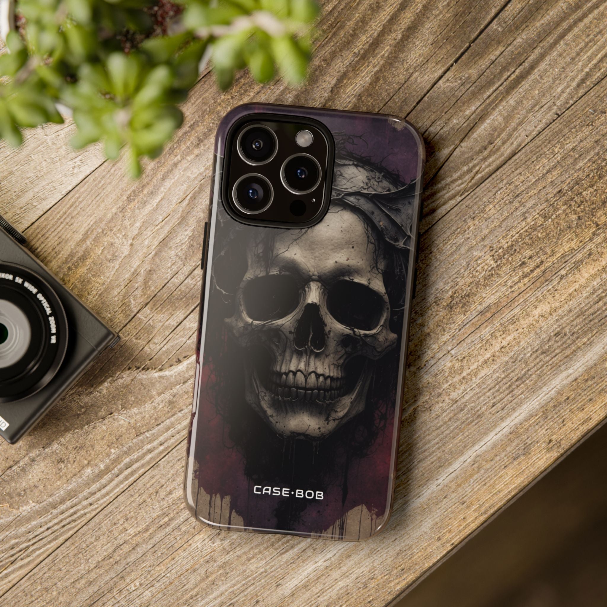 Skull Crown iPhone 16 Pro Max Case - Tough