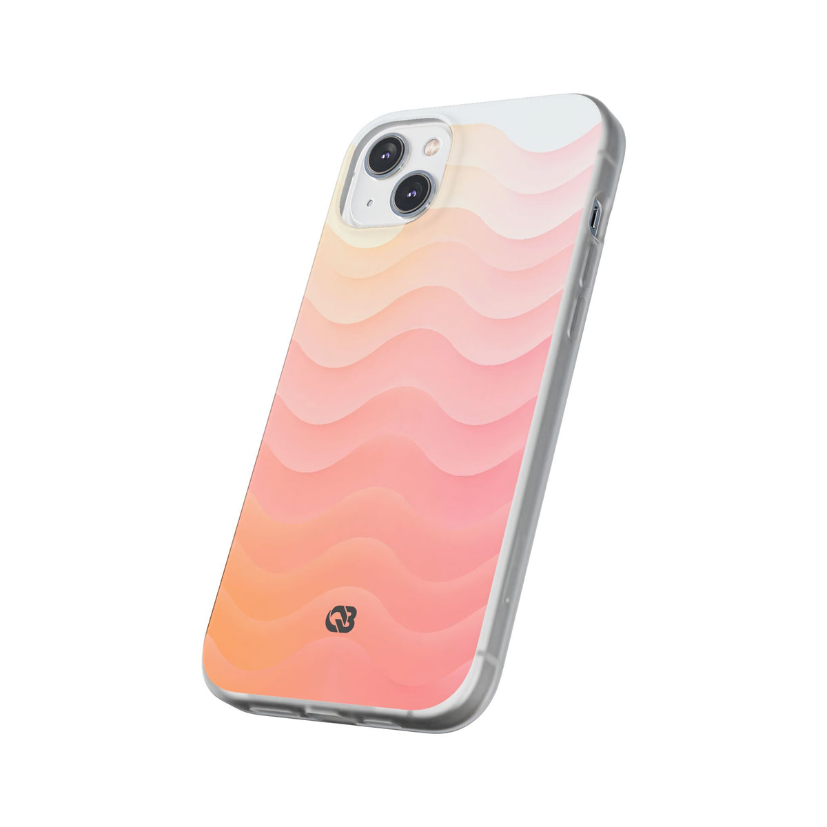 Blush Horizon Waves · Lite Phone Case for iPhone · Pink