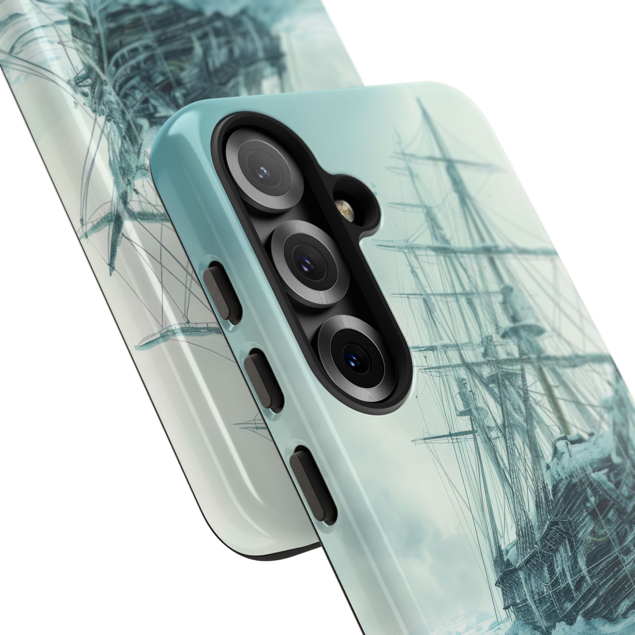 Icebound Ship Samsung S25 Case - Tough