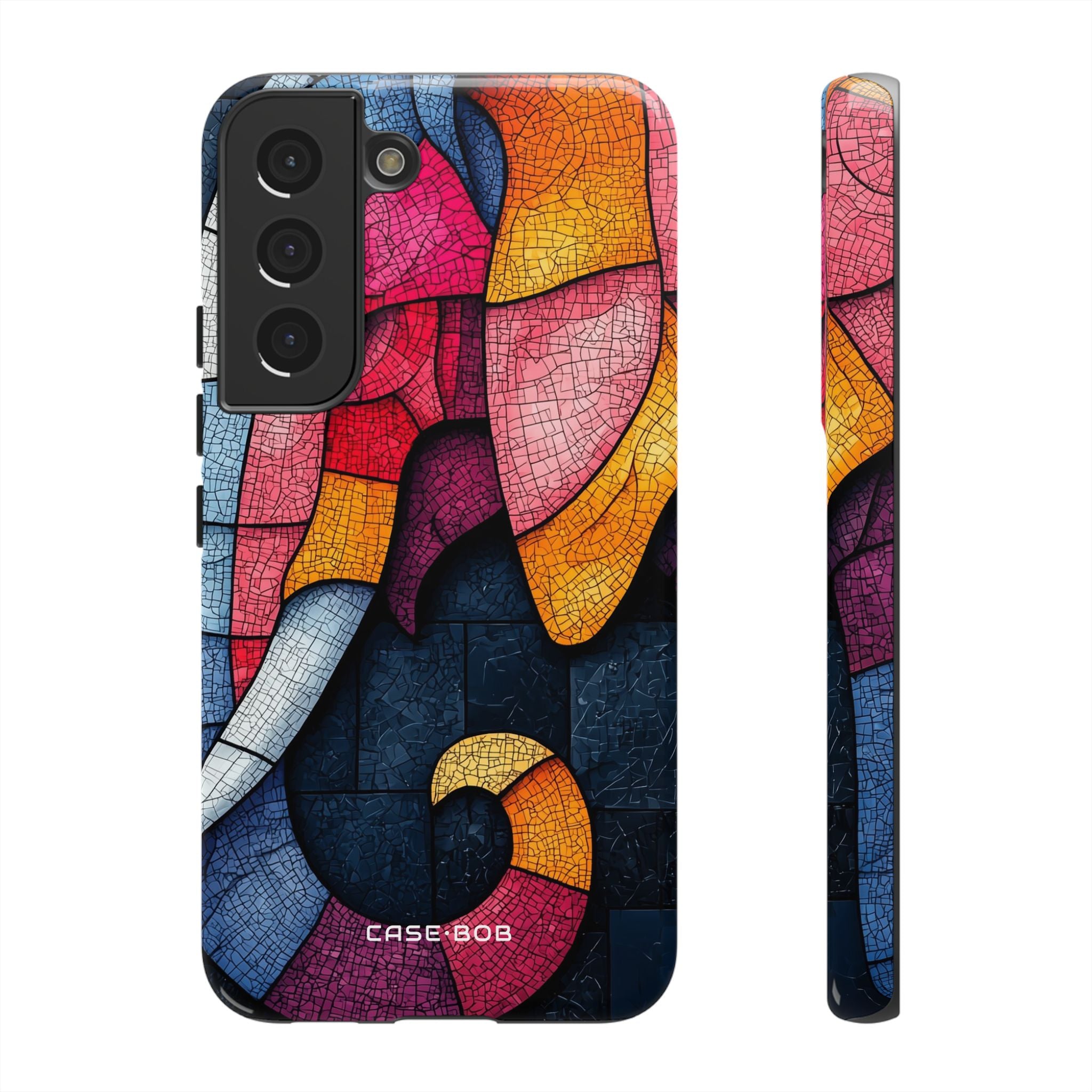 Elephant Mosaic Samsung S22 Case - Tough