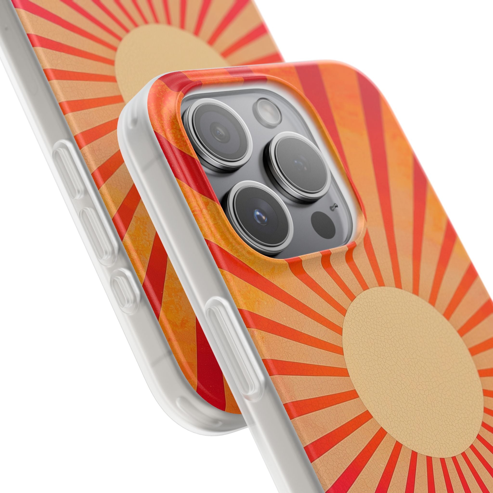 Sunburst Radiance iPhone 15 Pro Case - Soft