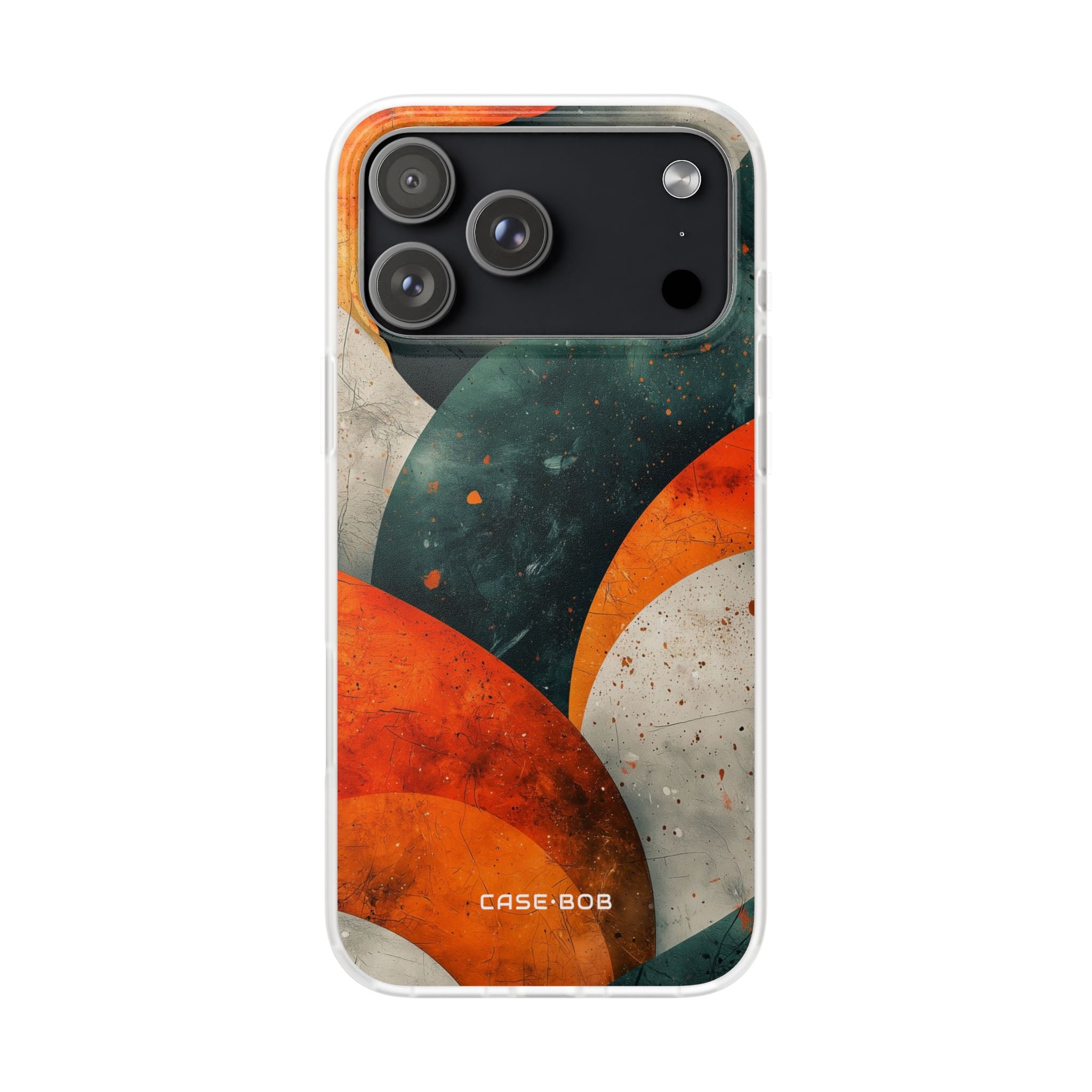 Crimson Wave iPhone 17 Pro Max Case - Soft - CASE•BOB