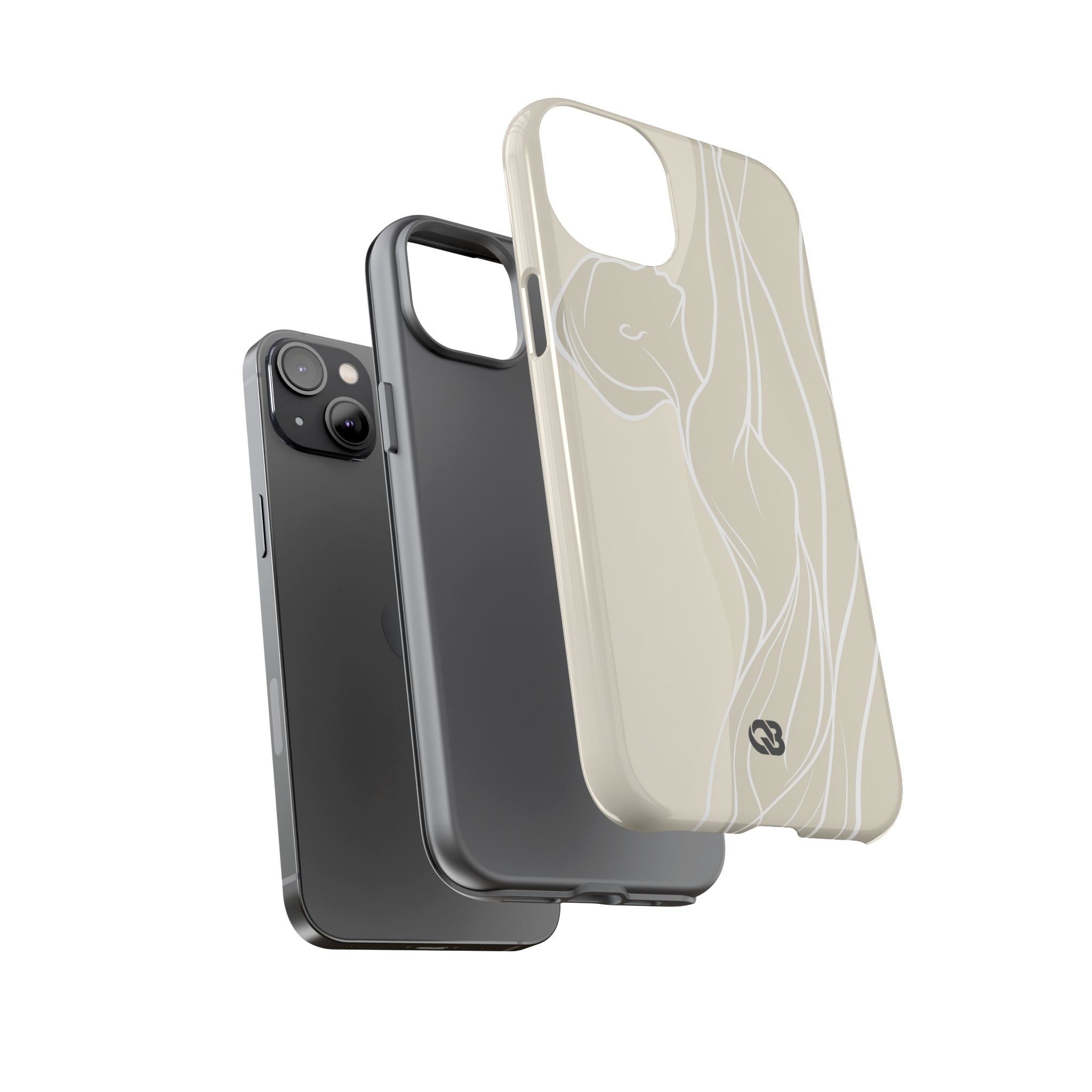 Ethereal Sand Silhouette · Tough Fundas para teléfono para iPhone