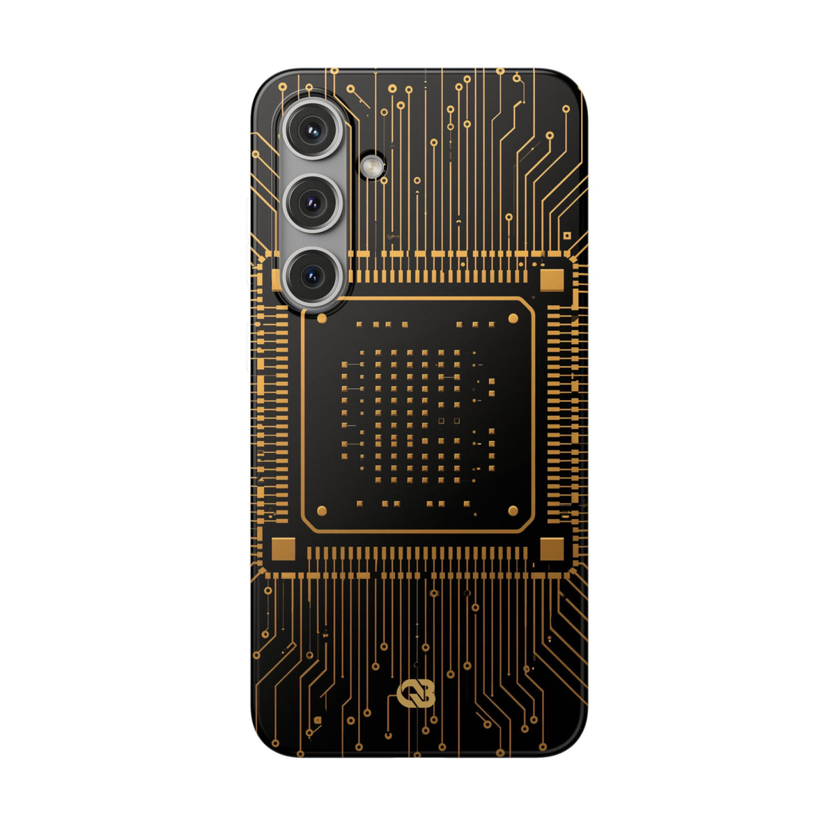 Gold Lite Phone Case for Samsung - Cyber Gold Processor