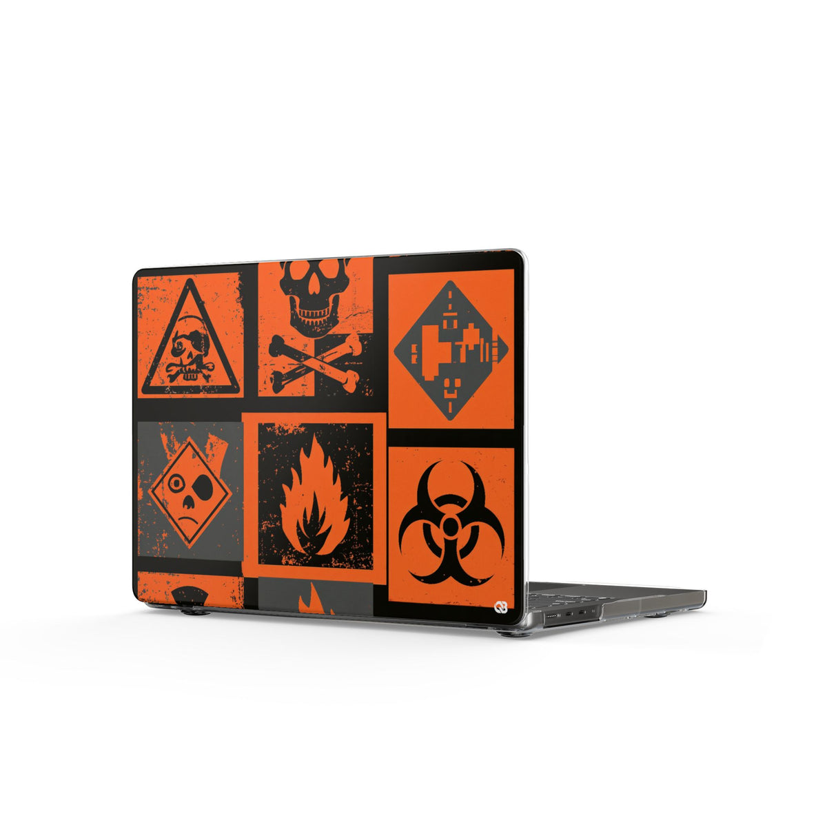 Urban Hazard · Clear Hard Case for MacBook · Orange