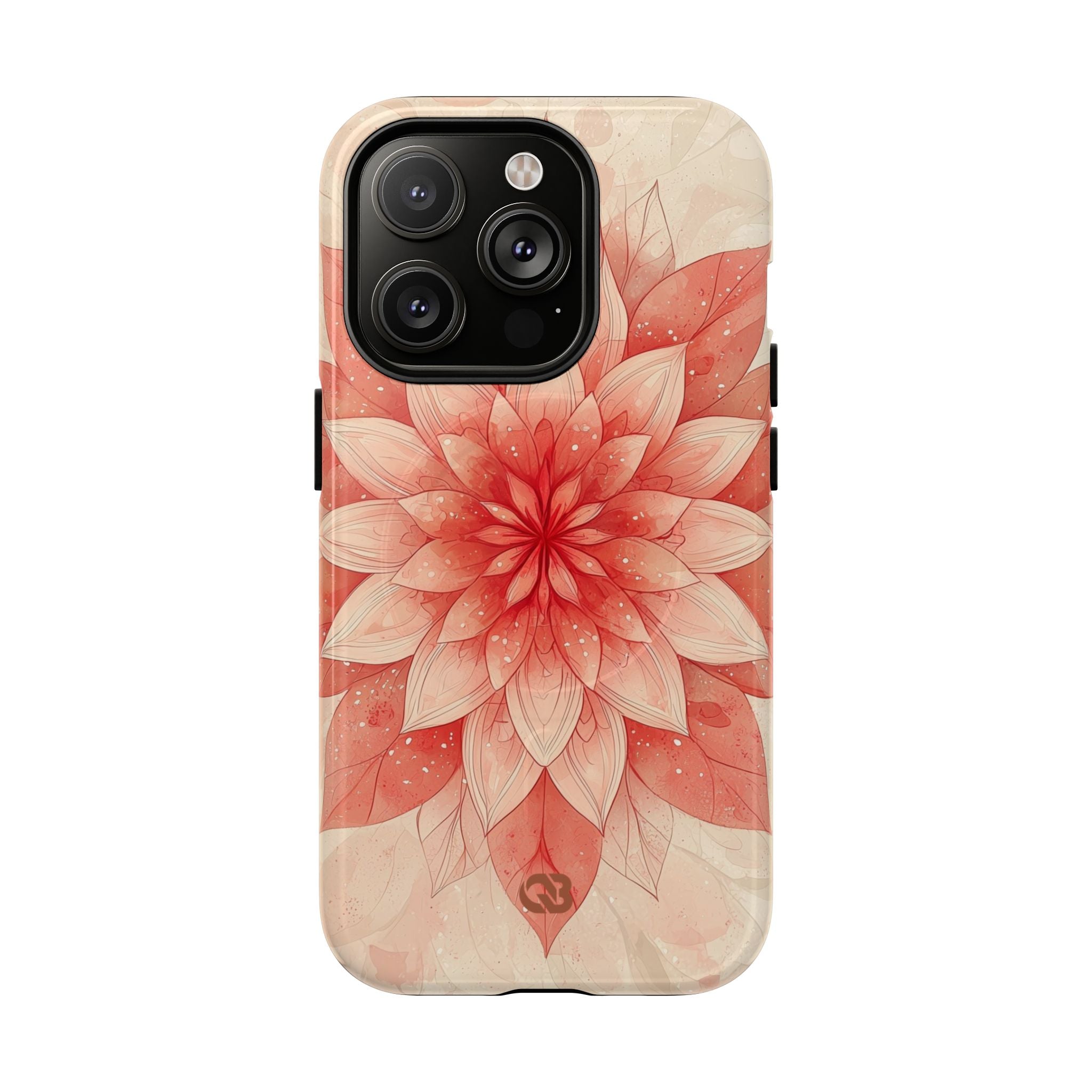 Coral Layered Bloom · Tough+ Handyhülle für iPhone · Magsafe