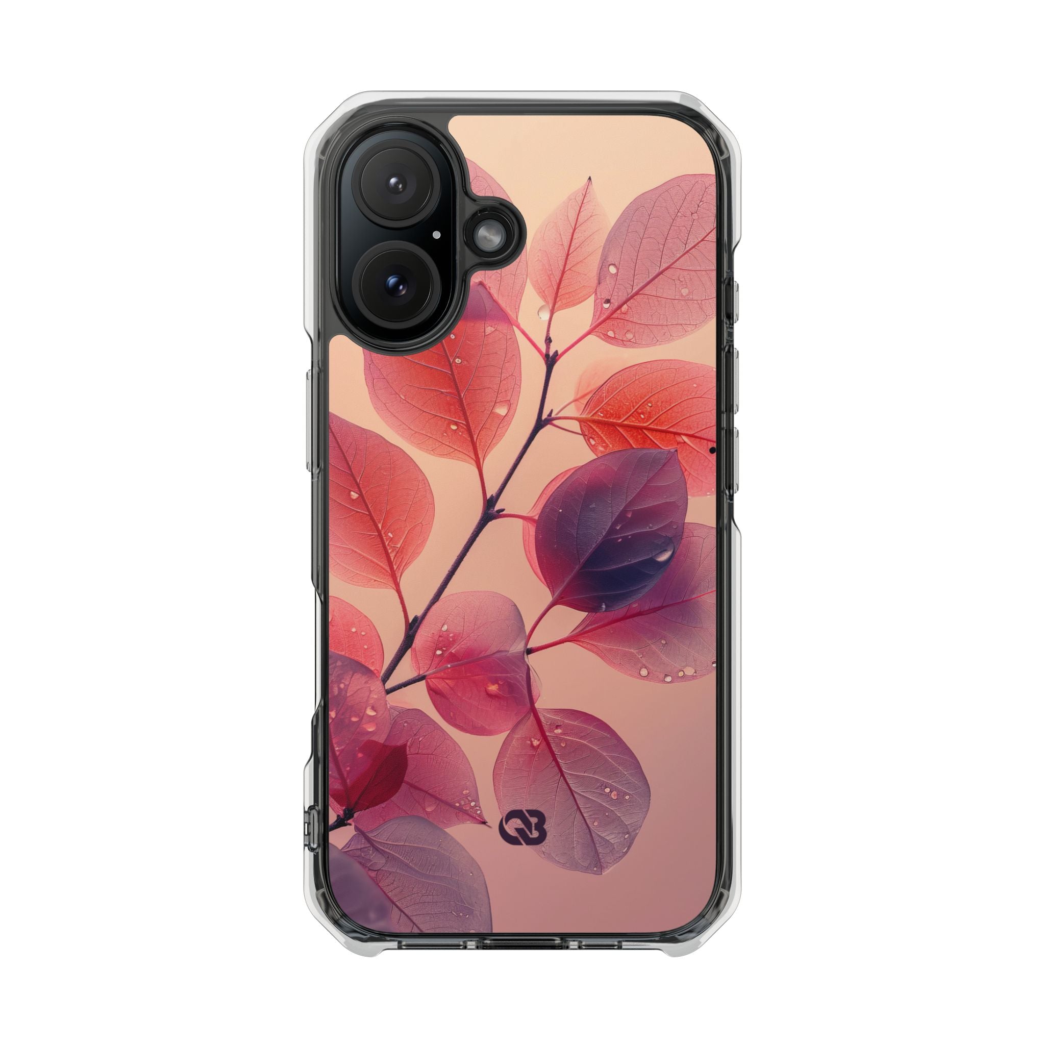 Dewy Magenta Foliage · Impact Phone Case for iPhone · Magsafe