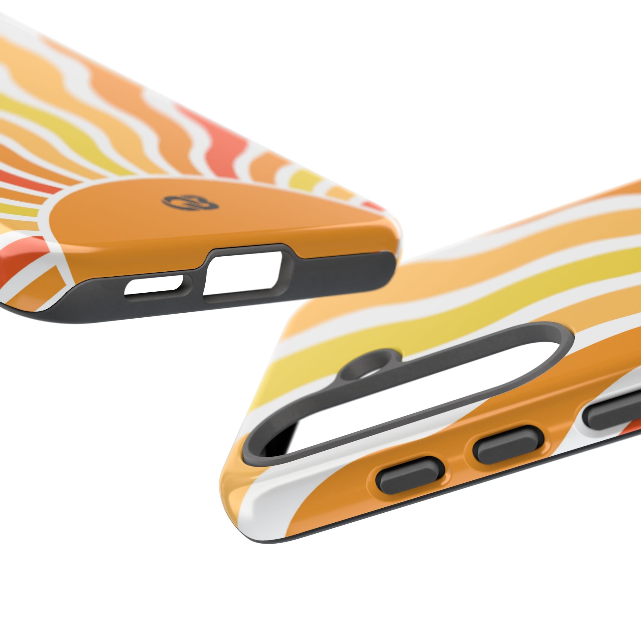 Amber Solar Waves · Tough Phone Case for Samsung