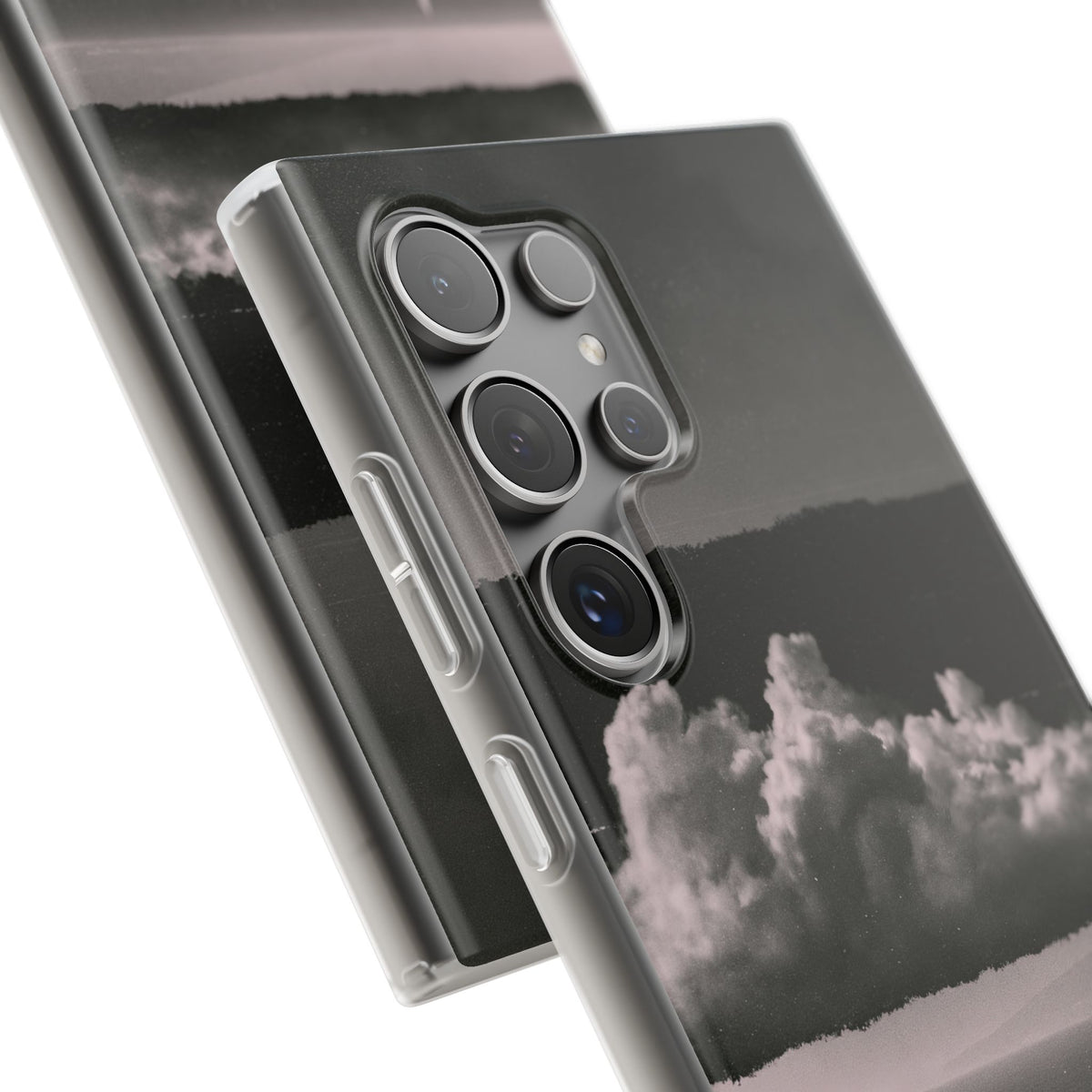 Crimson Horizon · Lite Phone Case for Samsung · Black