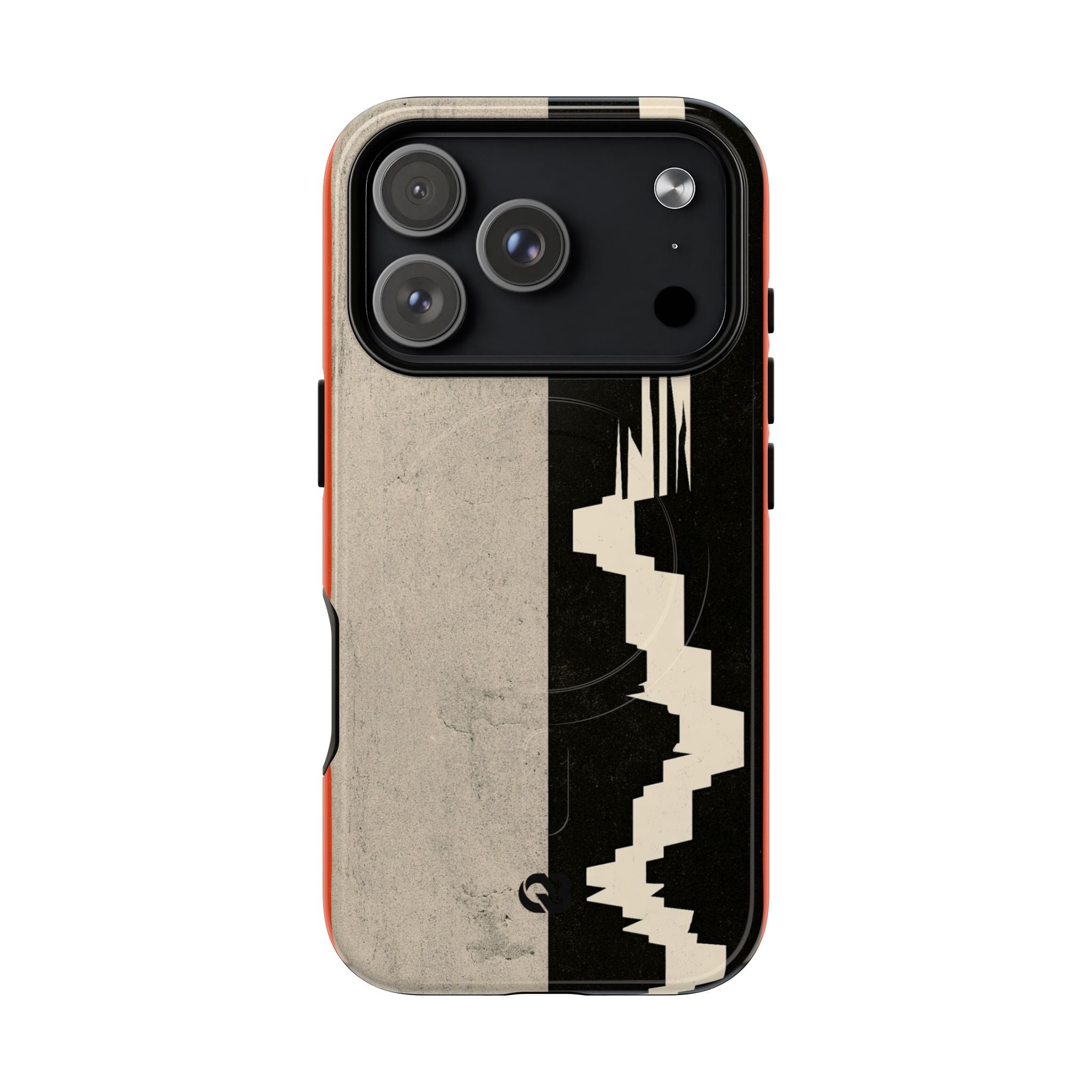 Orange Tough 2.0 Magsafe Phone Case for iPhone - Orange Monolith Rift