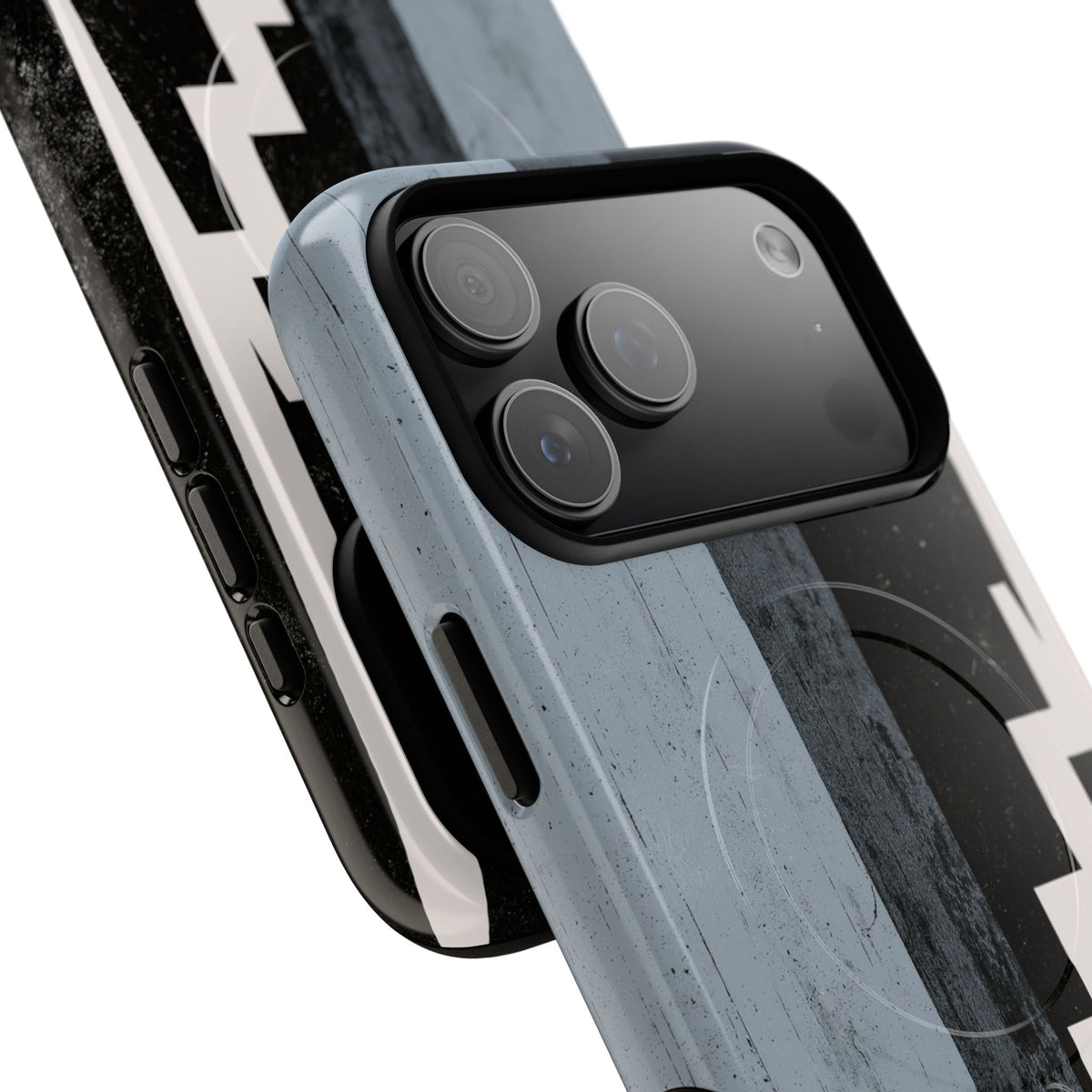 Grey Tough 2.0 Magsafe Phone Case for iPhone - Industrial Concrete Void