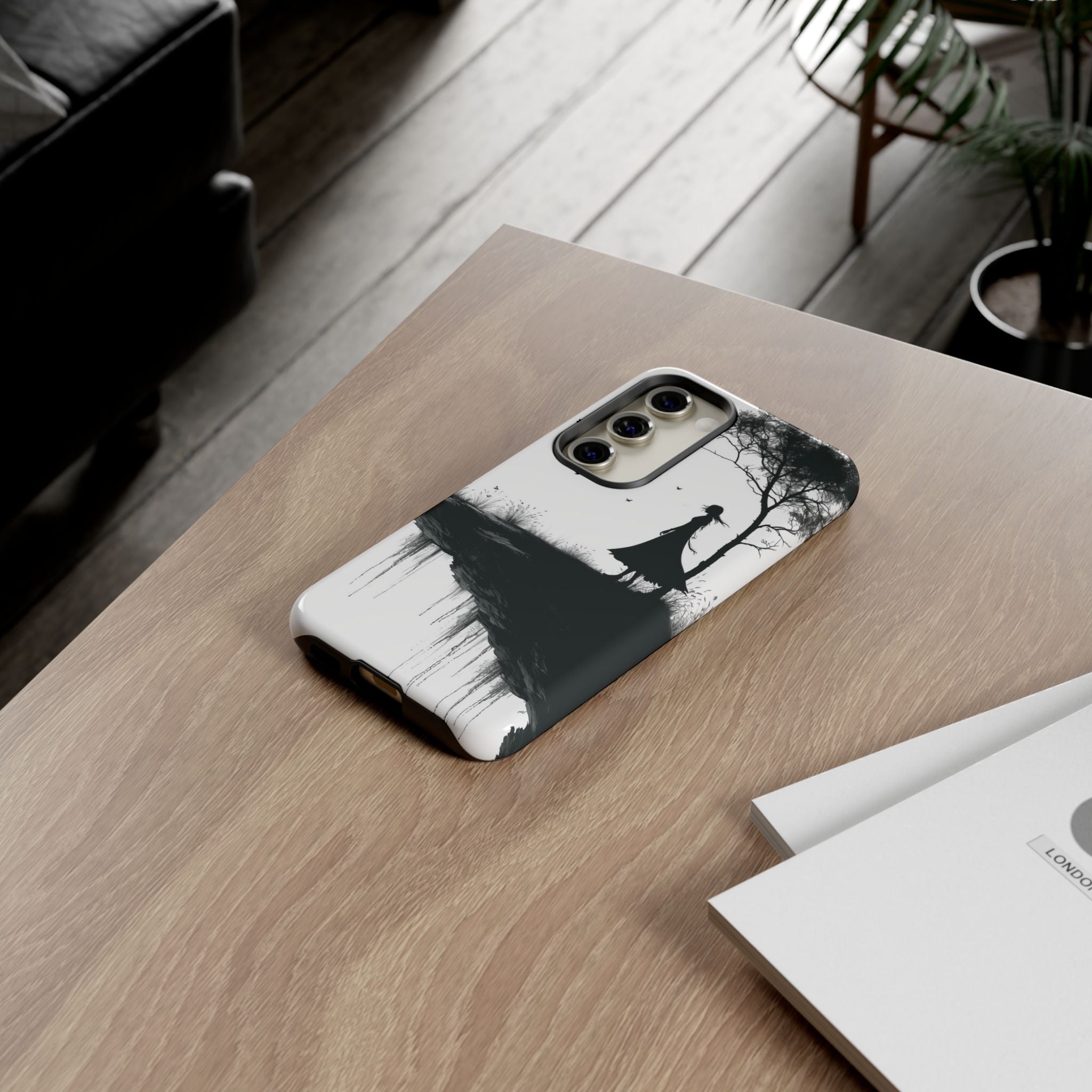 Cliffside Silhouette Samsung S23 Case - Tough