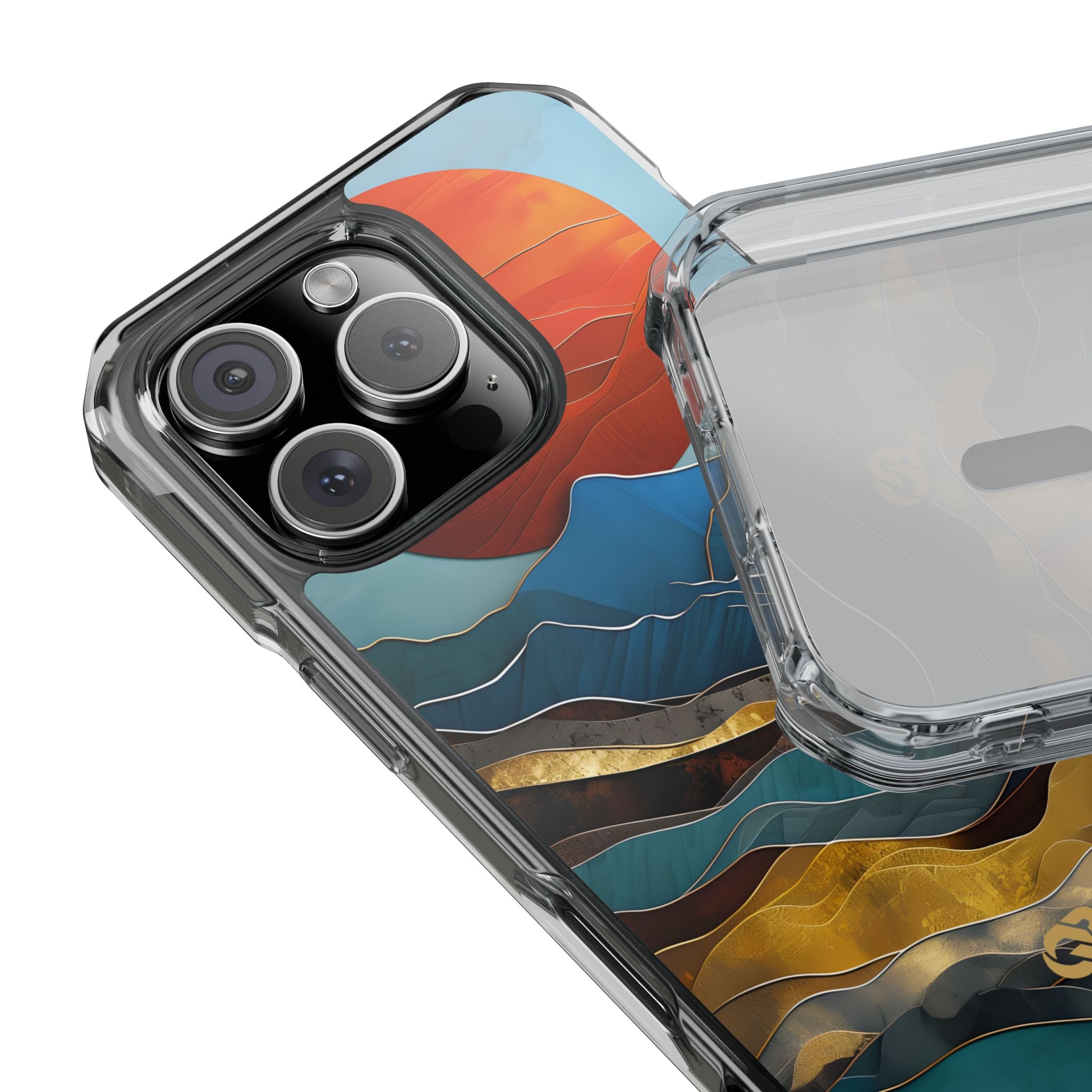 Molten Sun Peaks · Impact Hoesje voor iPhone · Magsafe