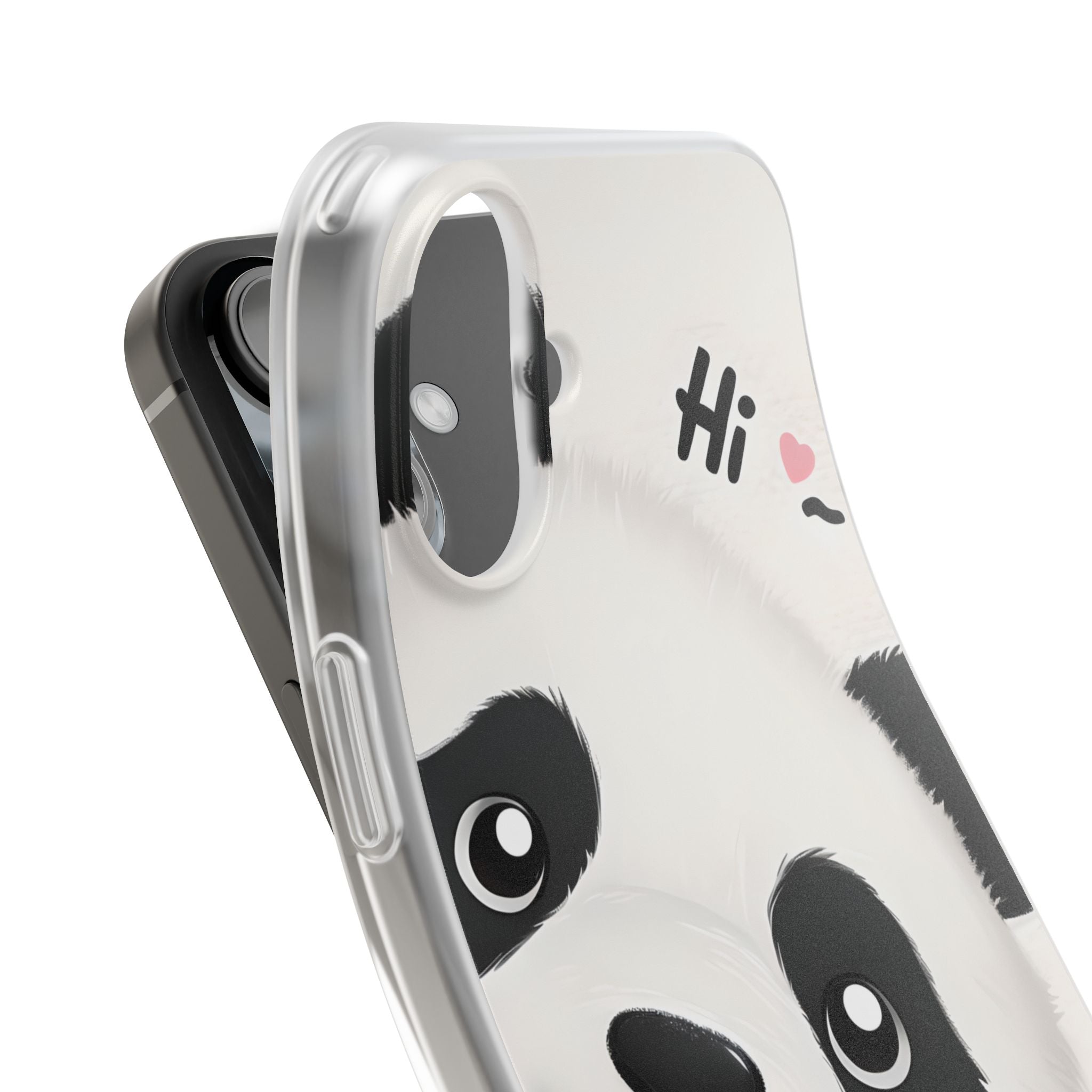 Panda Glow iPhone 16 Plus Case - Soft