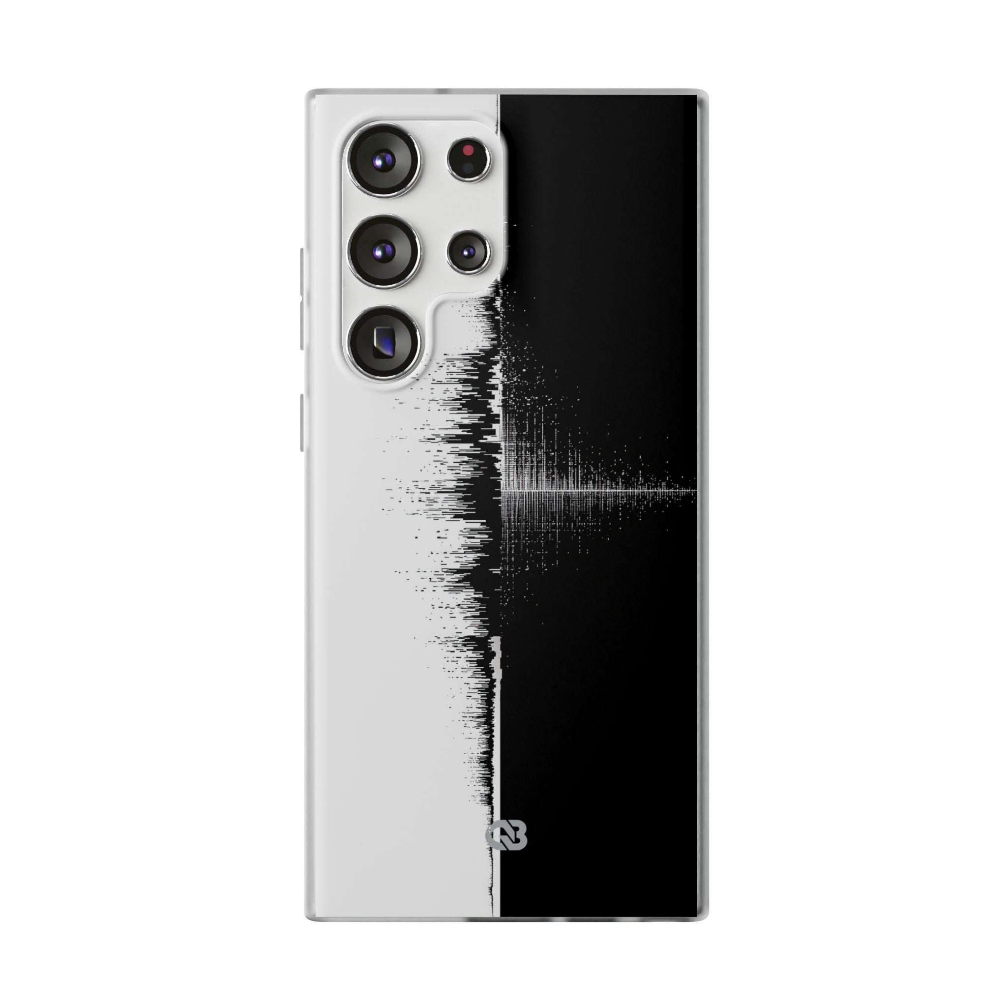 Black Lite Phone Case for Samsung - Static Signal Split