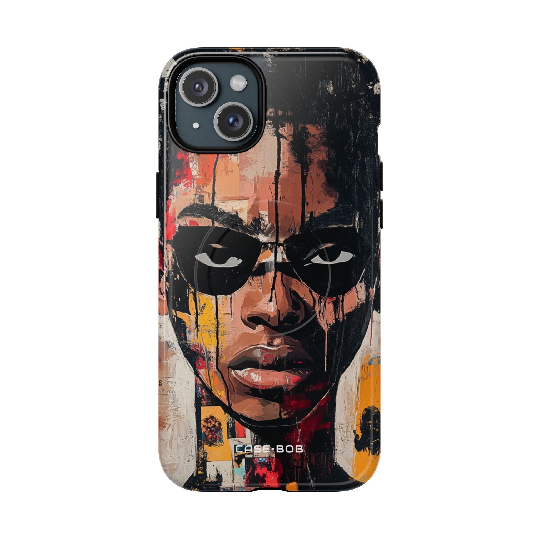 Masked Portrait Drips iPhone 15 Plus Case - Tough+