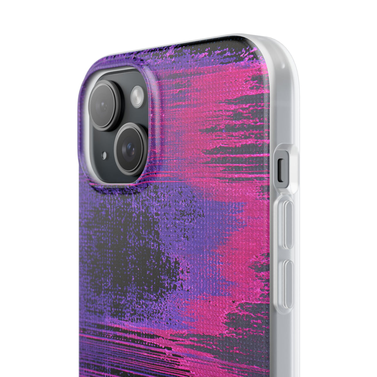 Neon Signal Shift · Lite Phone Case for iPhone · Purple