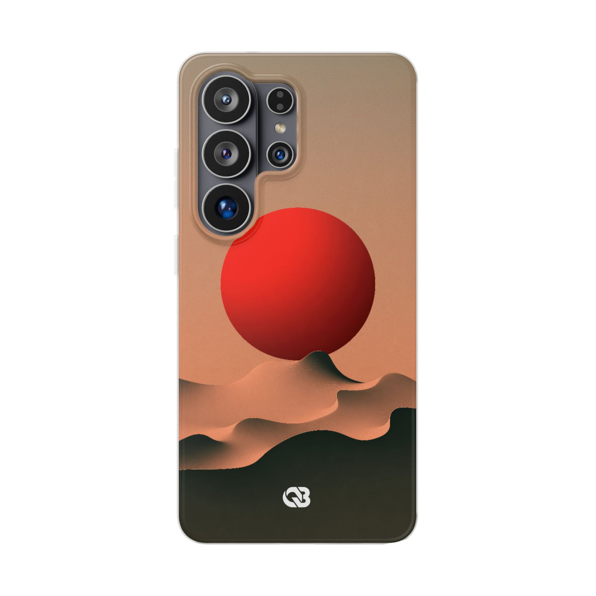 Crimson Sol Ridge · Lite Phone Case for Samsung · Red