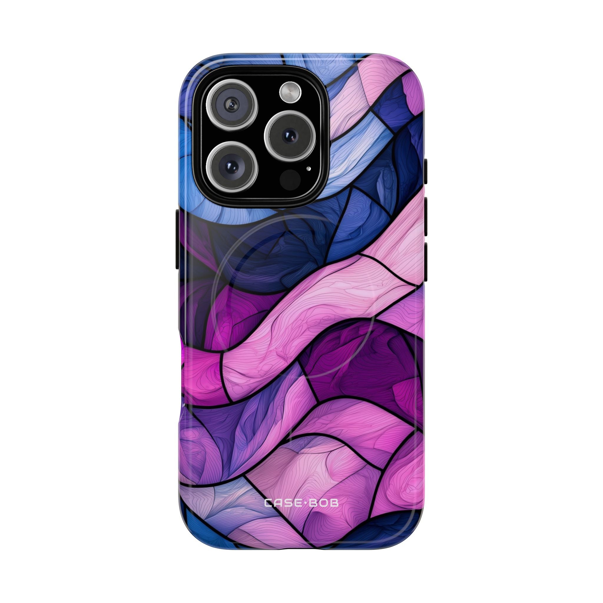 Wellenartiger Glow iPhone 16 Pro Case - Tough+
