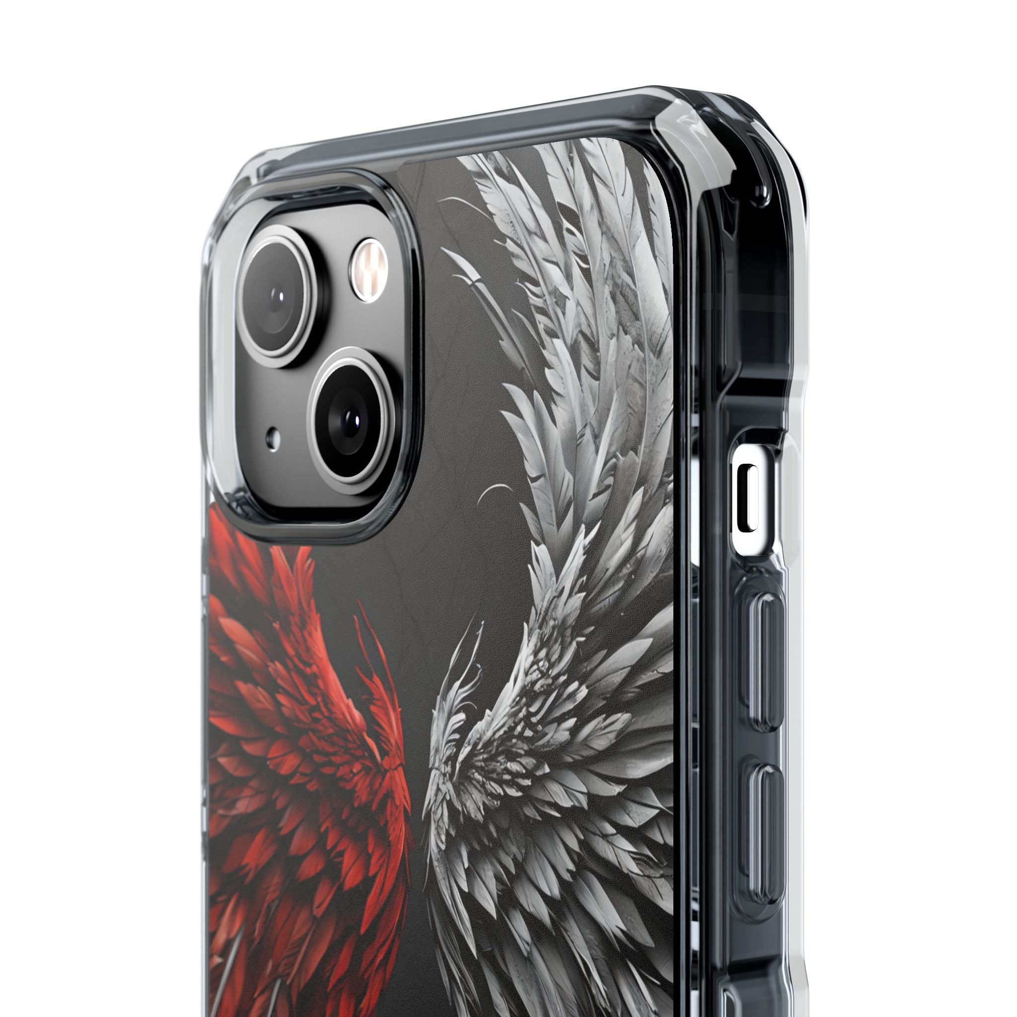 Split Crimson Wing · Impact Phone Case for iPhone · Magsafe
