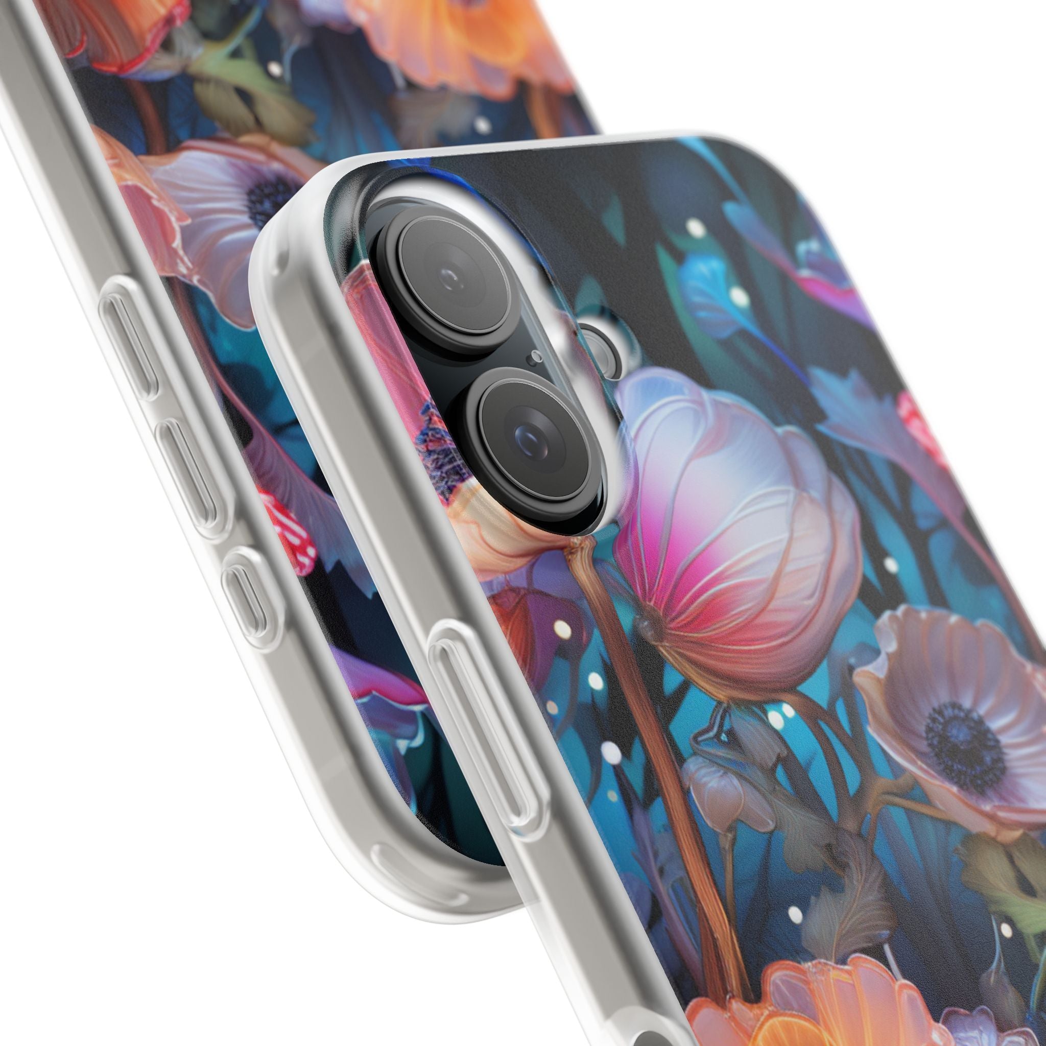 Translucent Bloom iPhone 16 Case - Soft