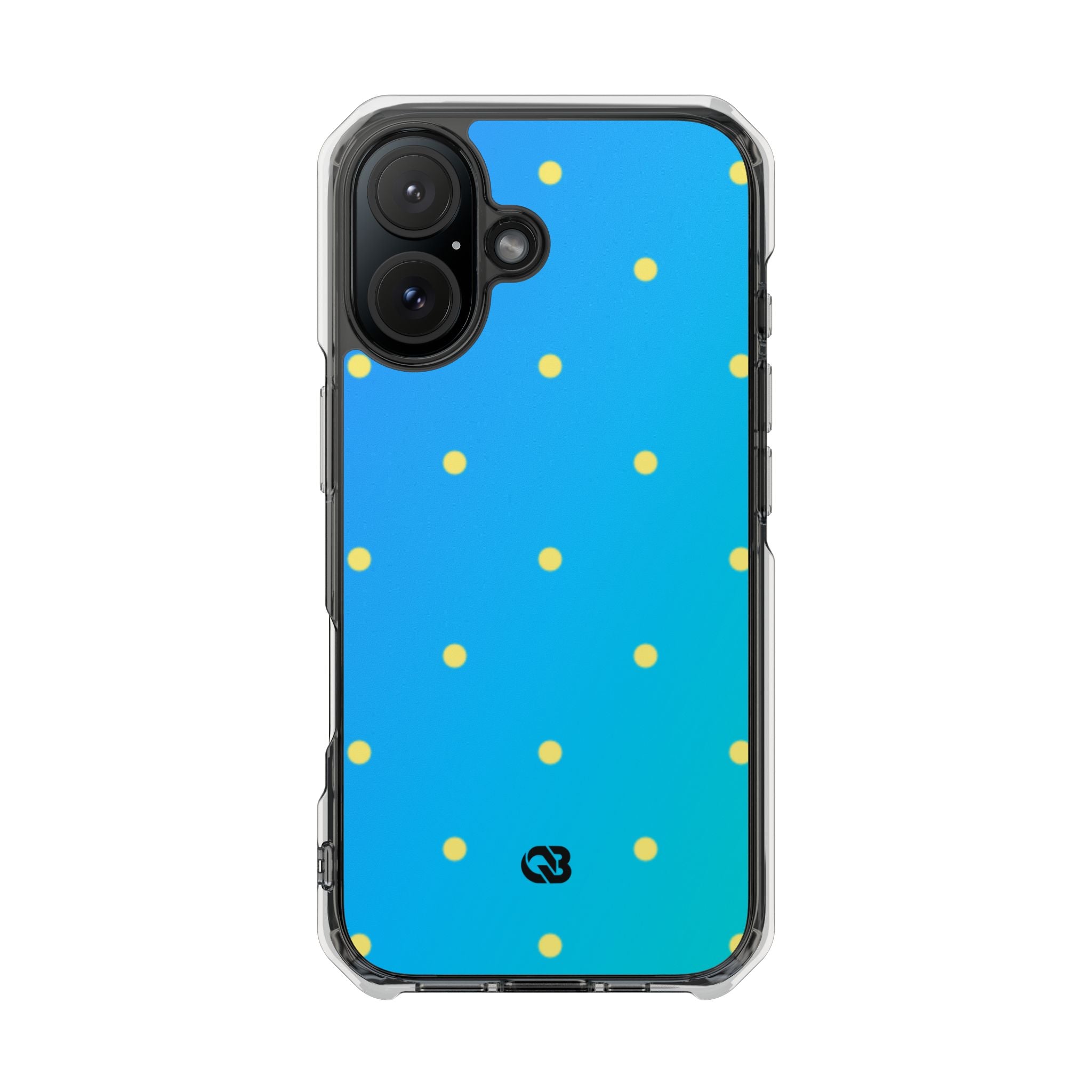 Cyan Sun Dots · Impact Θήκη για iPhone · Magsafe