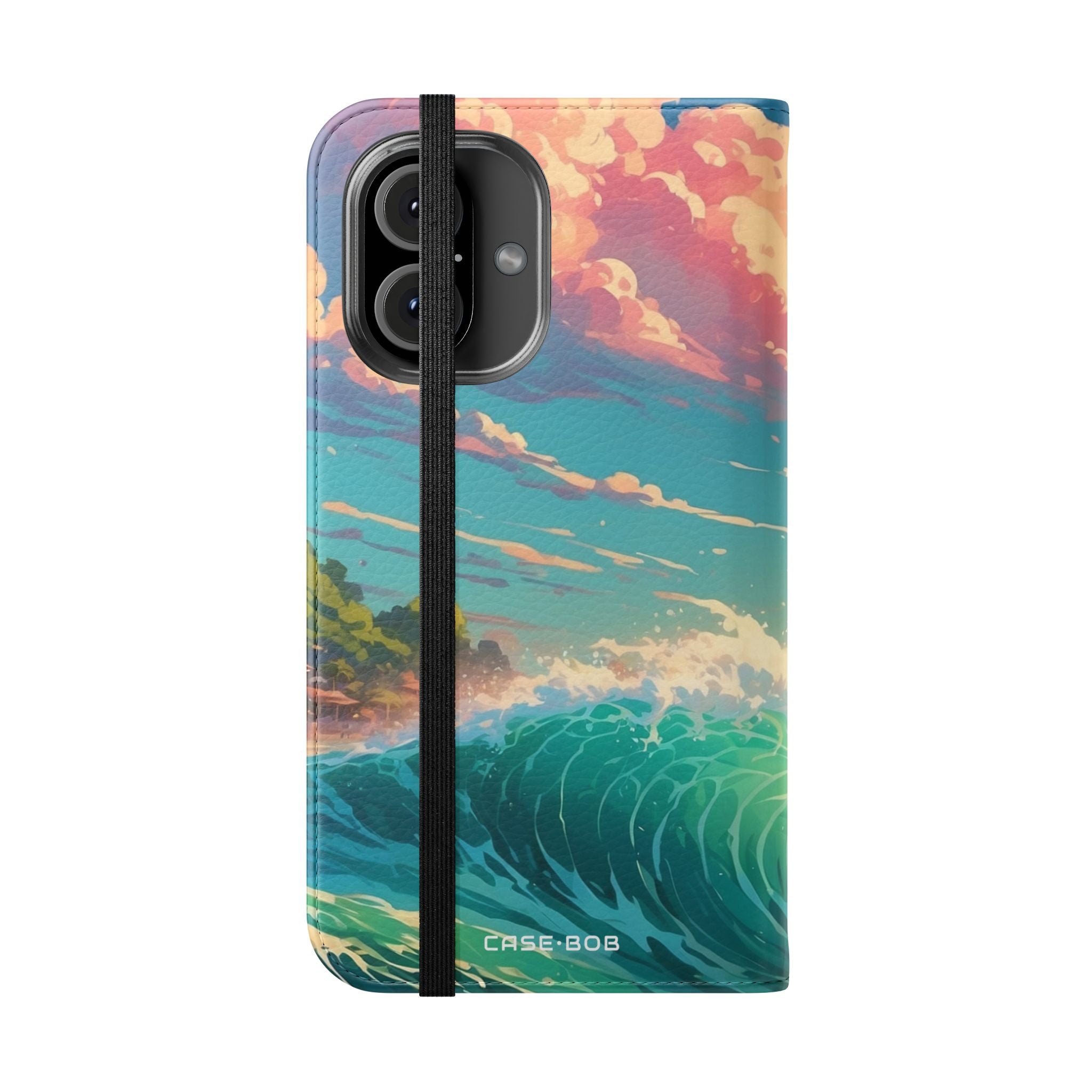 Sunset Wave - iPhone 16 Case - Lompakko