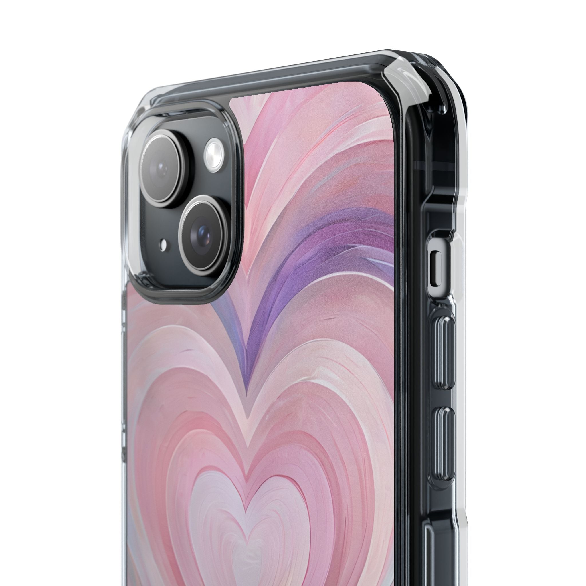 Lavender Pulse Hearts · Impact Magsafe